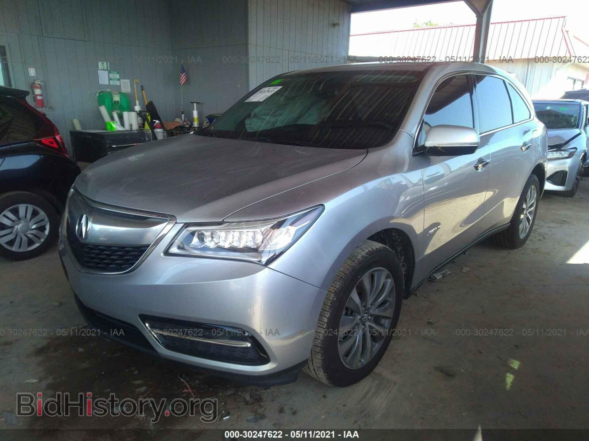 2015 ACURA MDX - VIN: 5FRYD4H41FB028887 - Photo 2