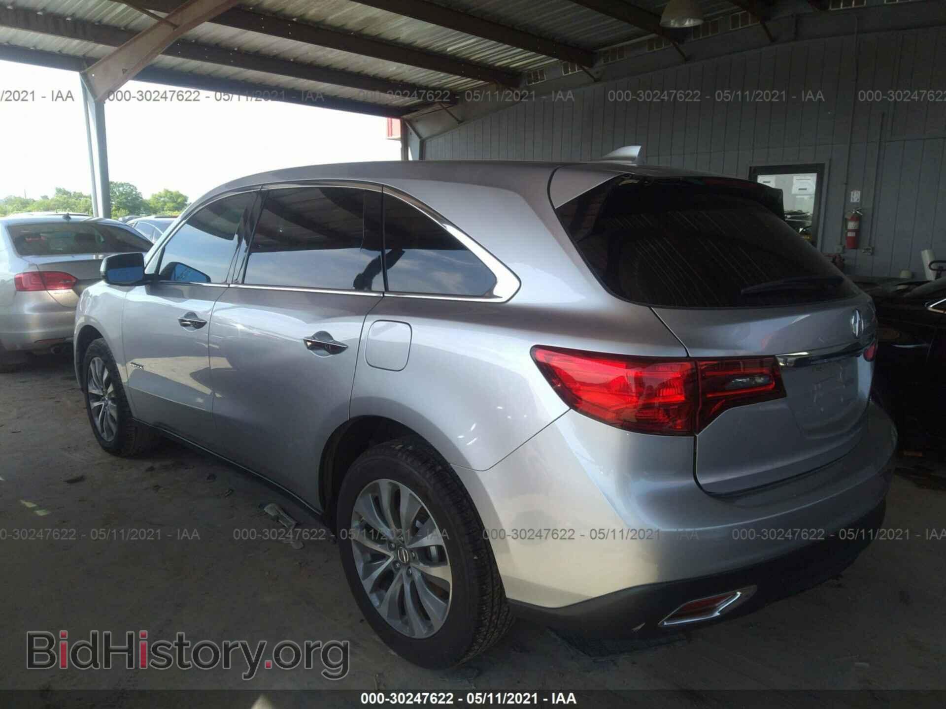 2015 ACURA MDX - VIN: 5FRYD4H41FB028887 - Photo 3