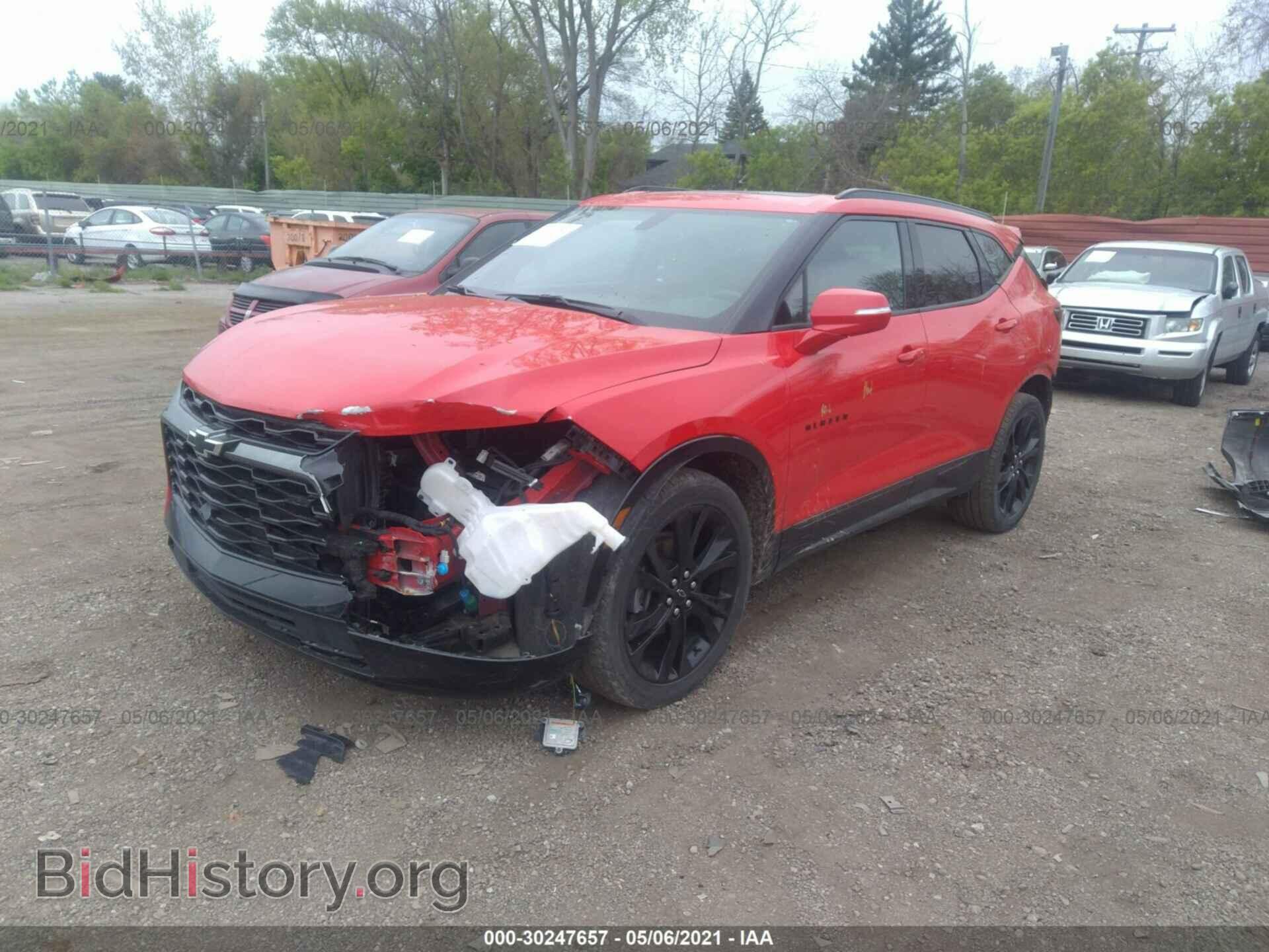 2020 CHEVROLET BLAZER - VIN: 3GNKBKRSXLS598430 - Фото 2