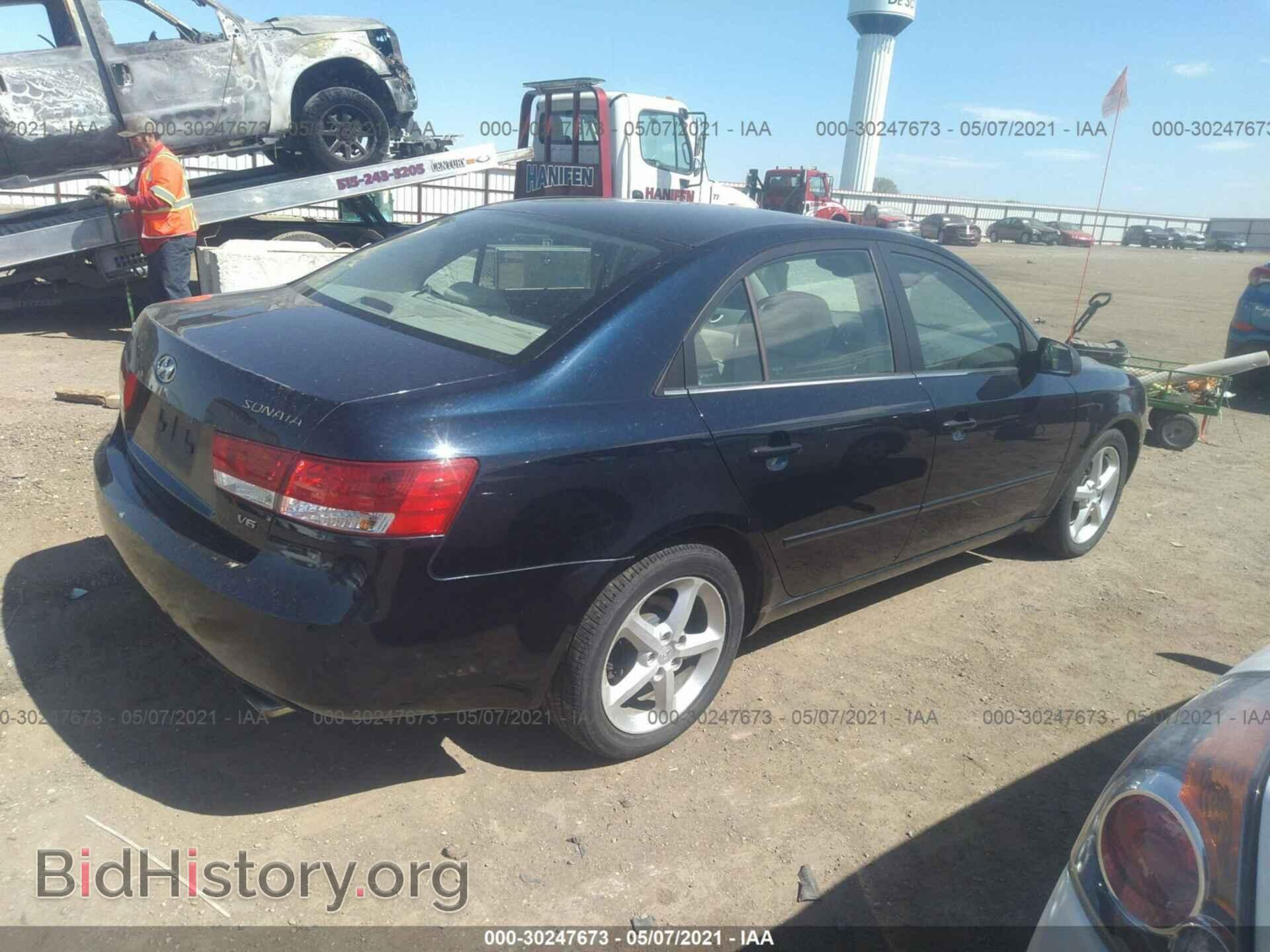 2007 HYUNDAI SONATA - VIN: 5NPEU46F27H171892 - Фото 4