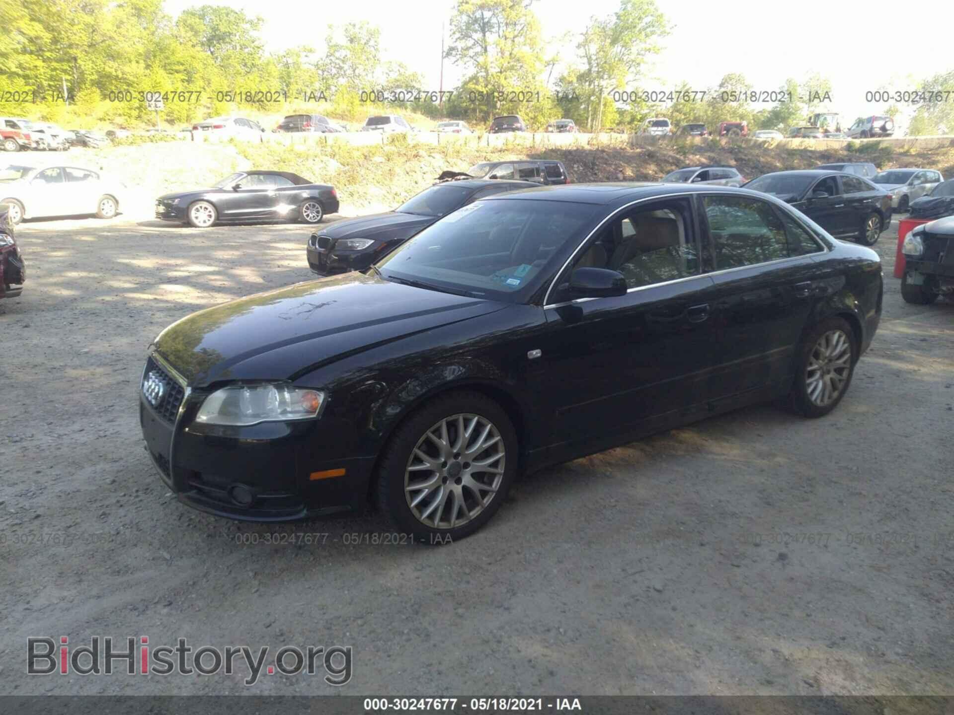 2008 AUDI A4 - VIN: WAUDF78E88A132127 - Фото 2