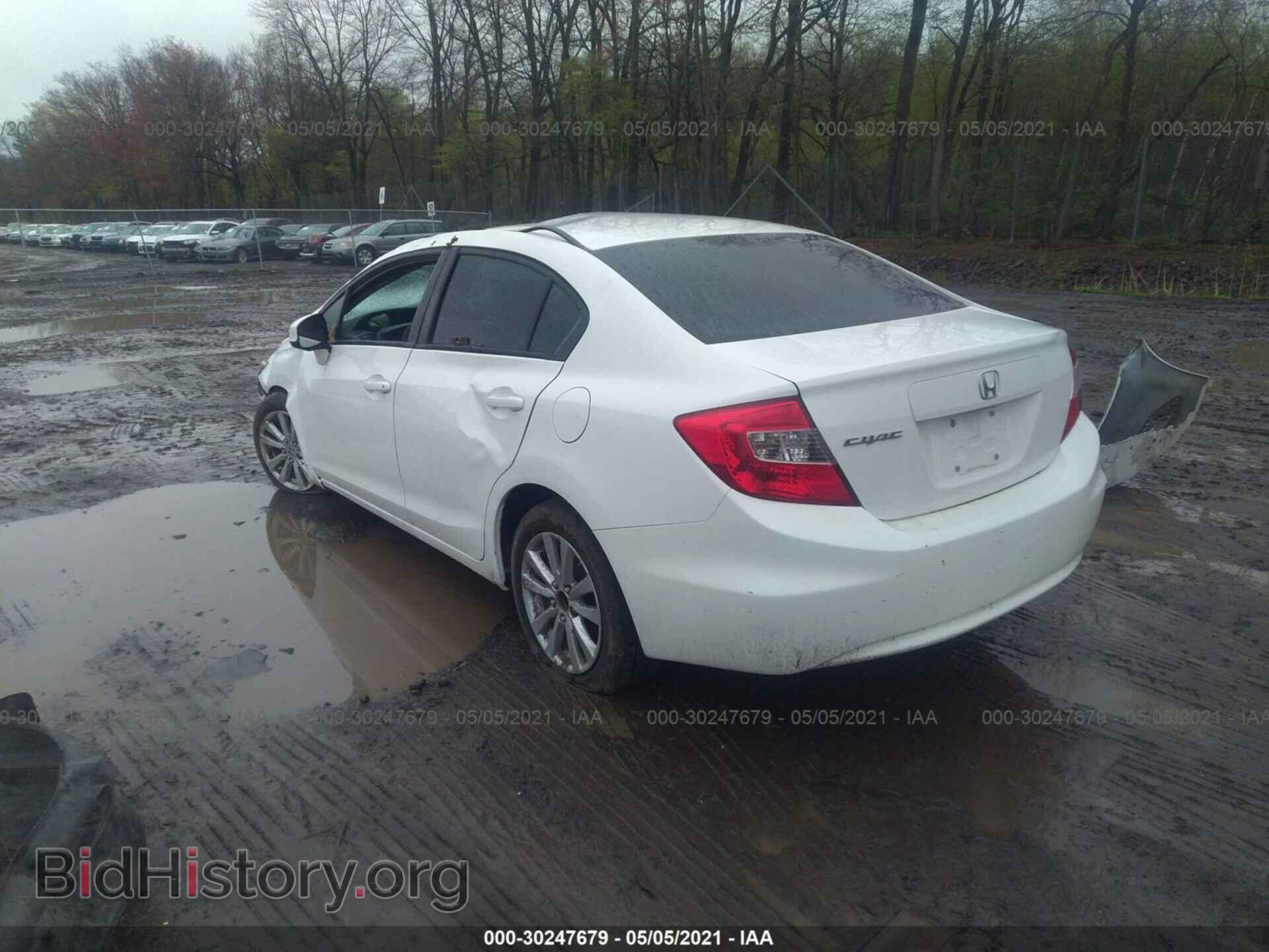 2012 HONDA CIVIC SDN - VIN: 19XFB2F80CE318743 - Фото 3