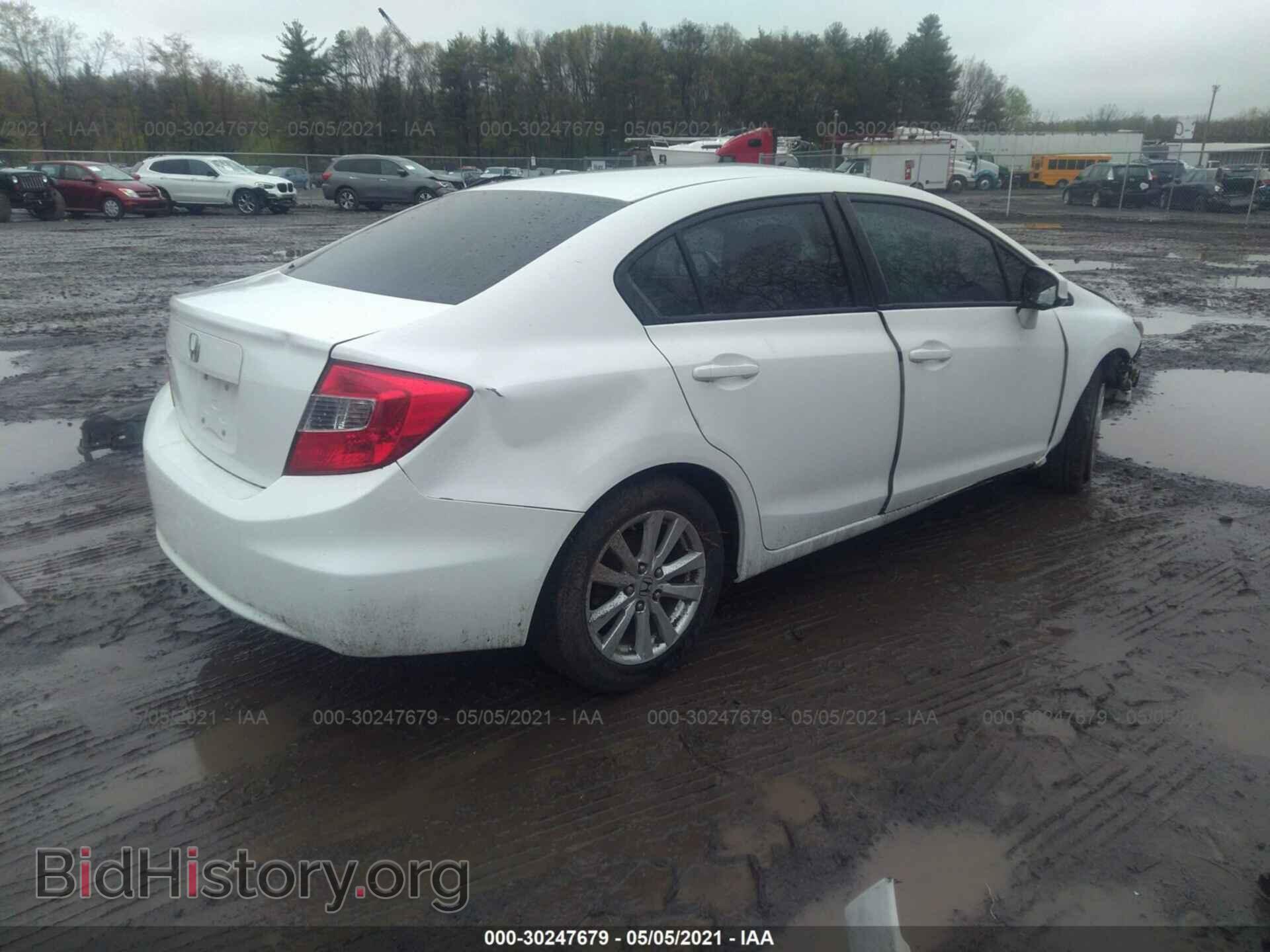 2012 HONDA CIVIC SDN - VIN: 19XFB2F80CE318743 - Фото 4