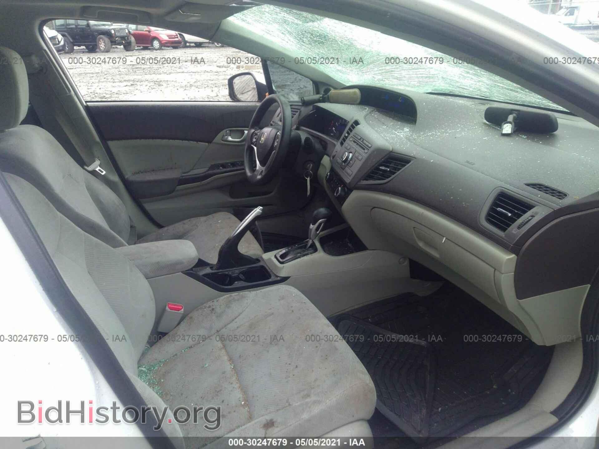 2012 HONDA CIVIC SDN - VIN: 19XFB2F80CE318743 - Фото 5