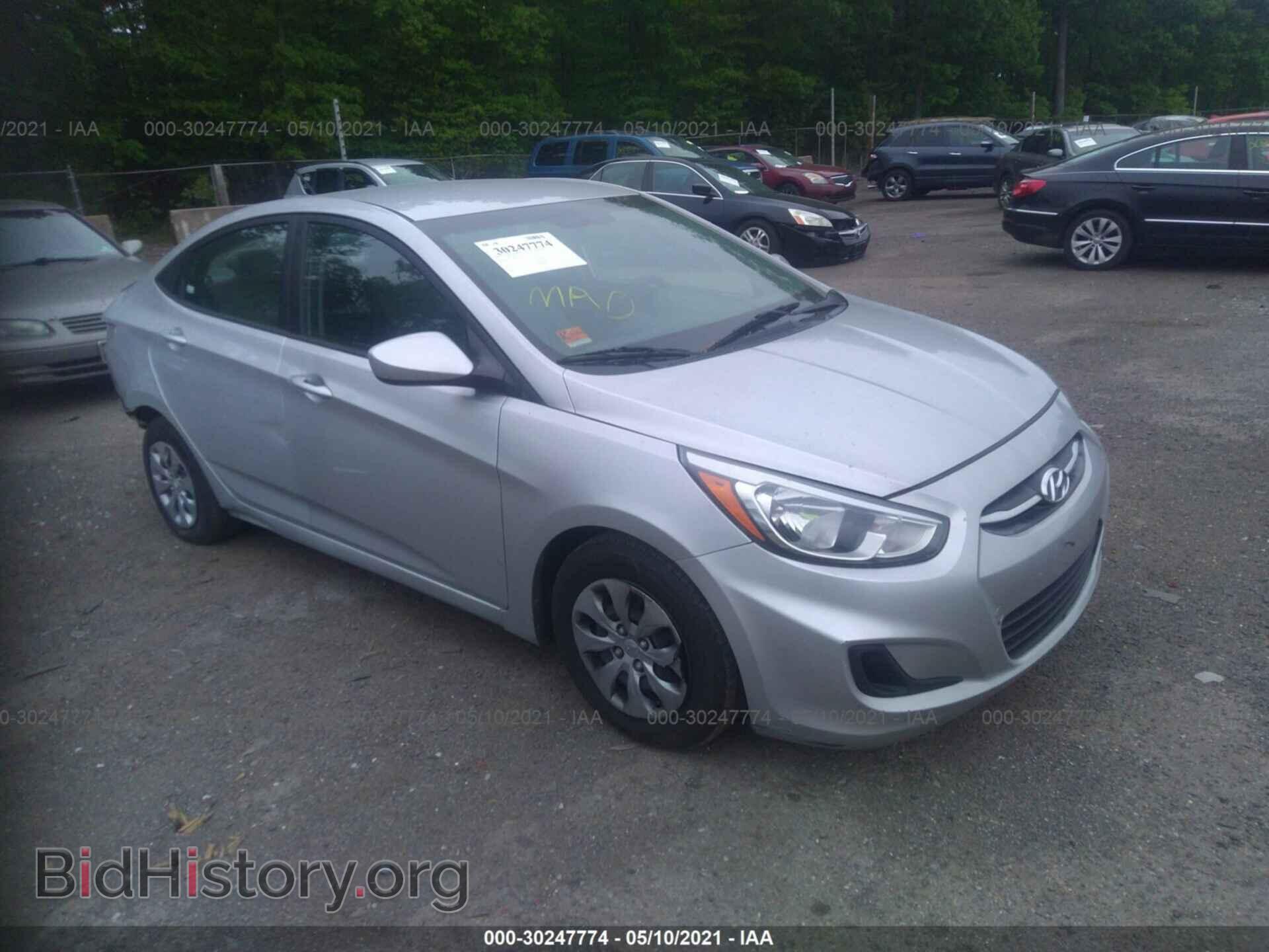 Photo KMHCT4AE3HU166728 - HYUNDAI ACCENT 2017