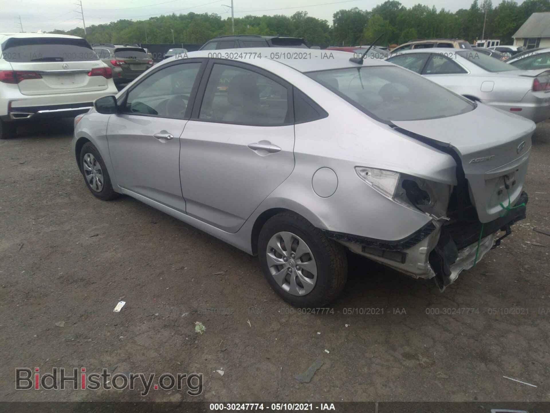 2017 HYUNDAI ACCENT - VIN: KMHCT4AE3HU166728 - Фото 3