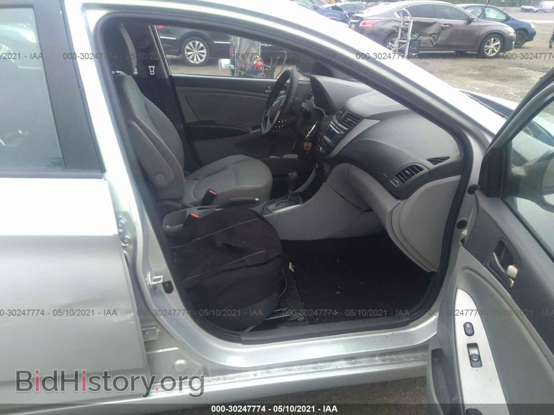 2017 HYUNDAI ACCENT - VIN: KMHCT4AE3HU166728 - Фото 5