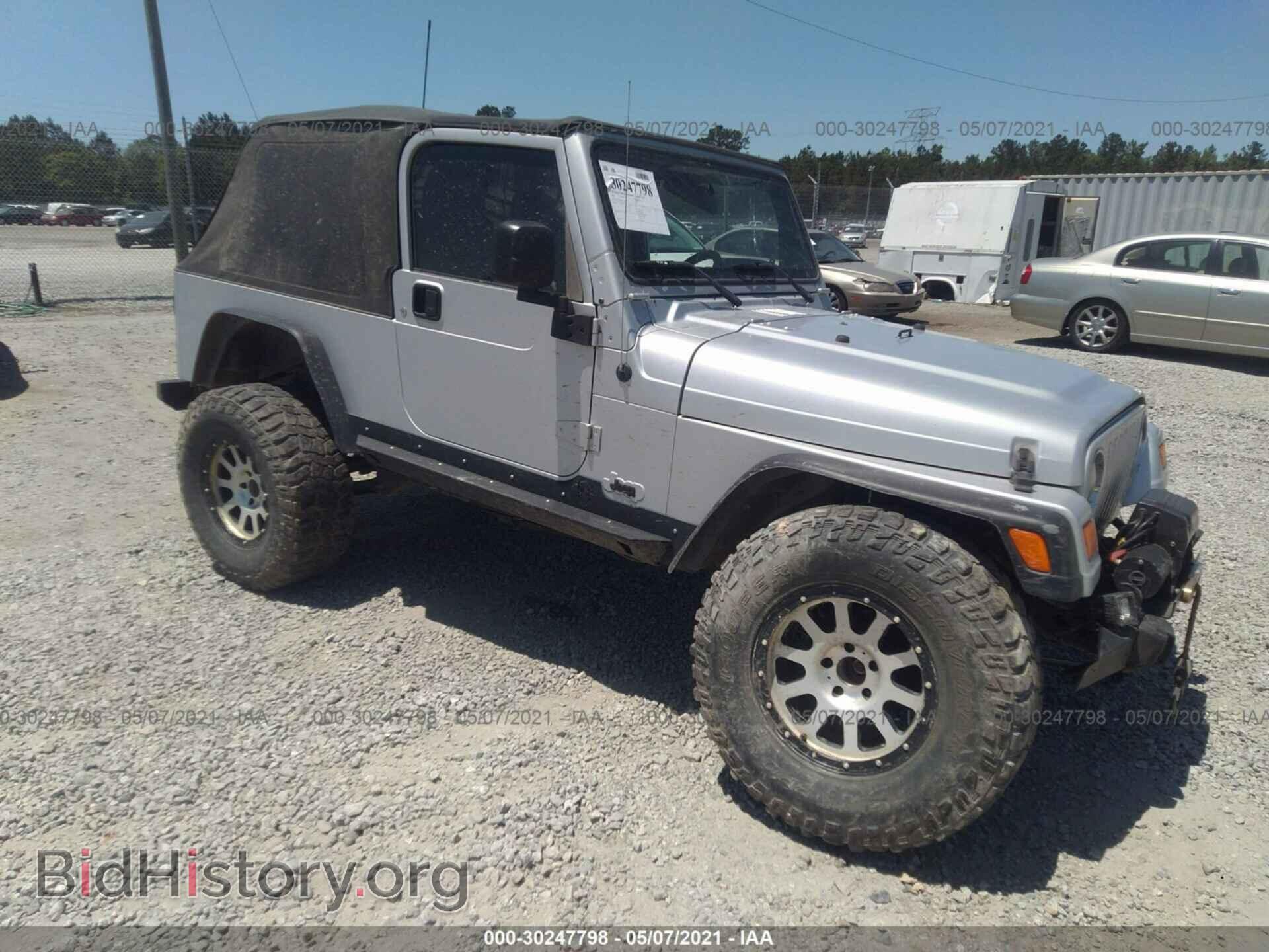 Photo 1J4FA44S56P776600 - JEEP WRANGLER 2006