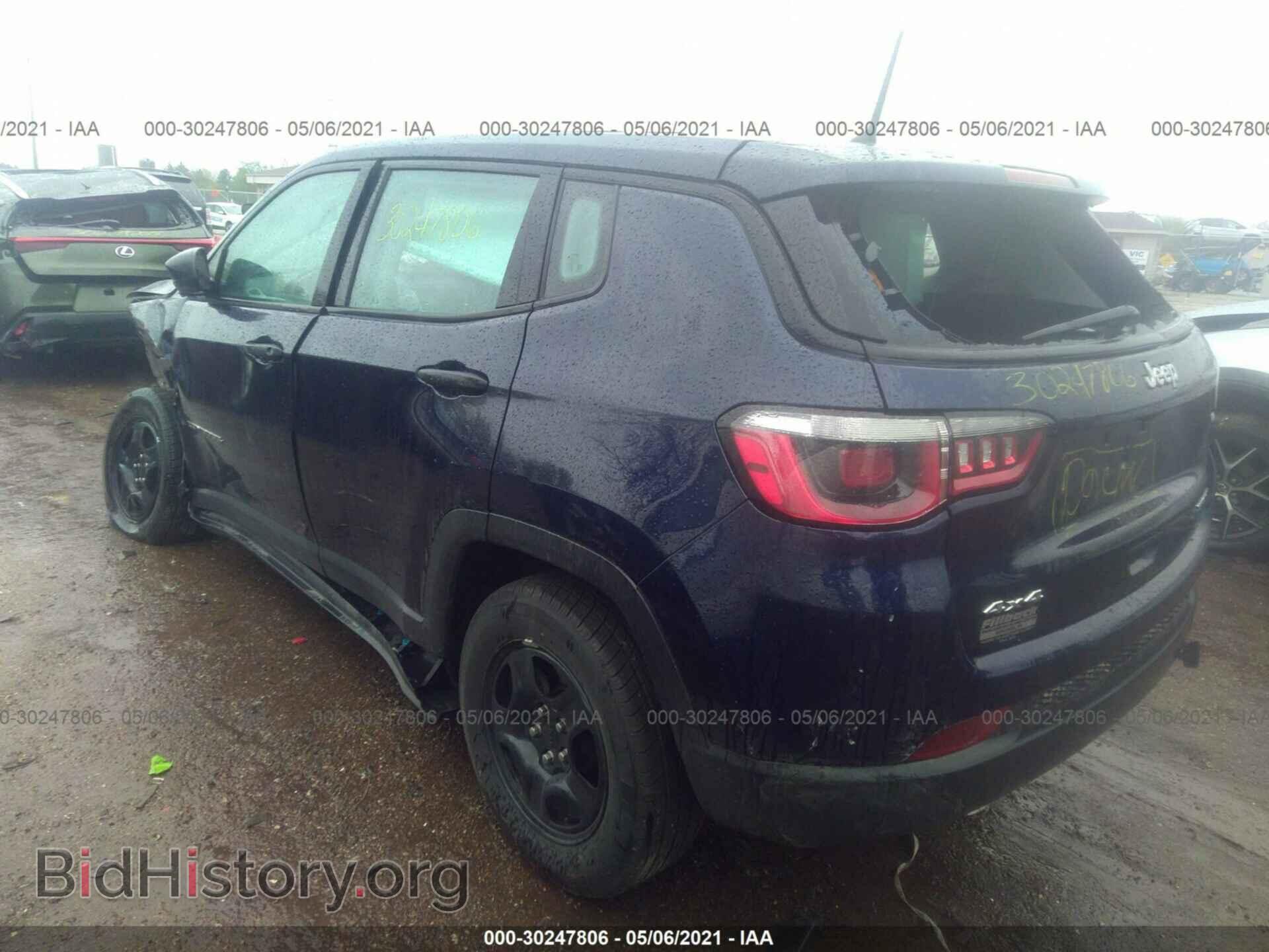 2018 JEEP COMPASS - VIN: 3C4NJDAB3JT376223 - Фото 3
