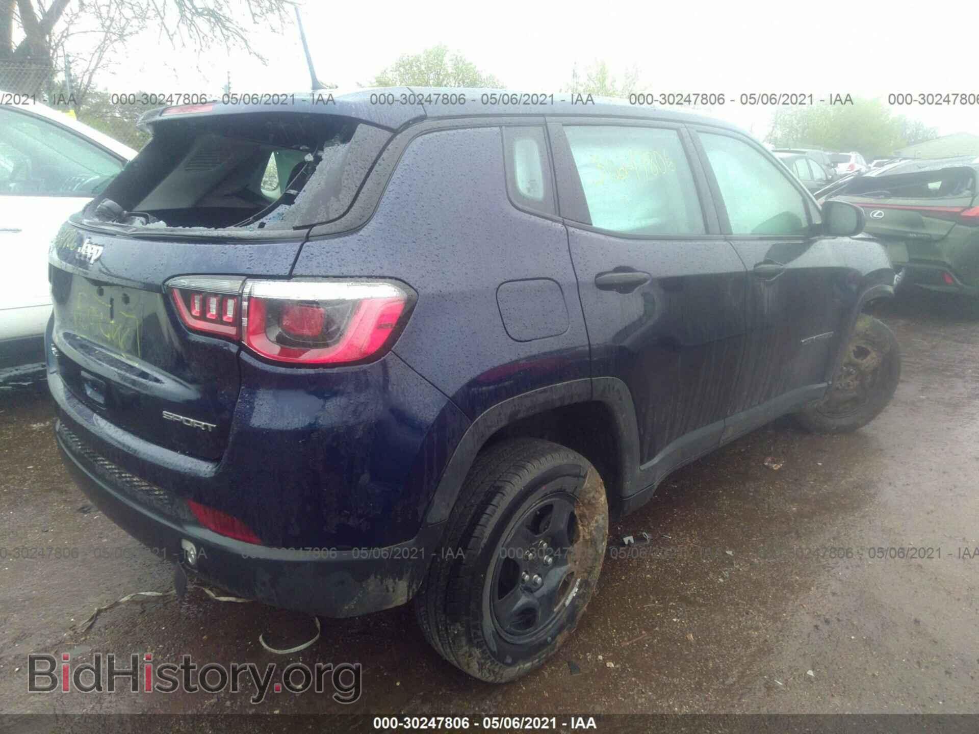2018 JEEP COMPASS - VIN: 3C4NJDAB3JT376223 - Фото 4