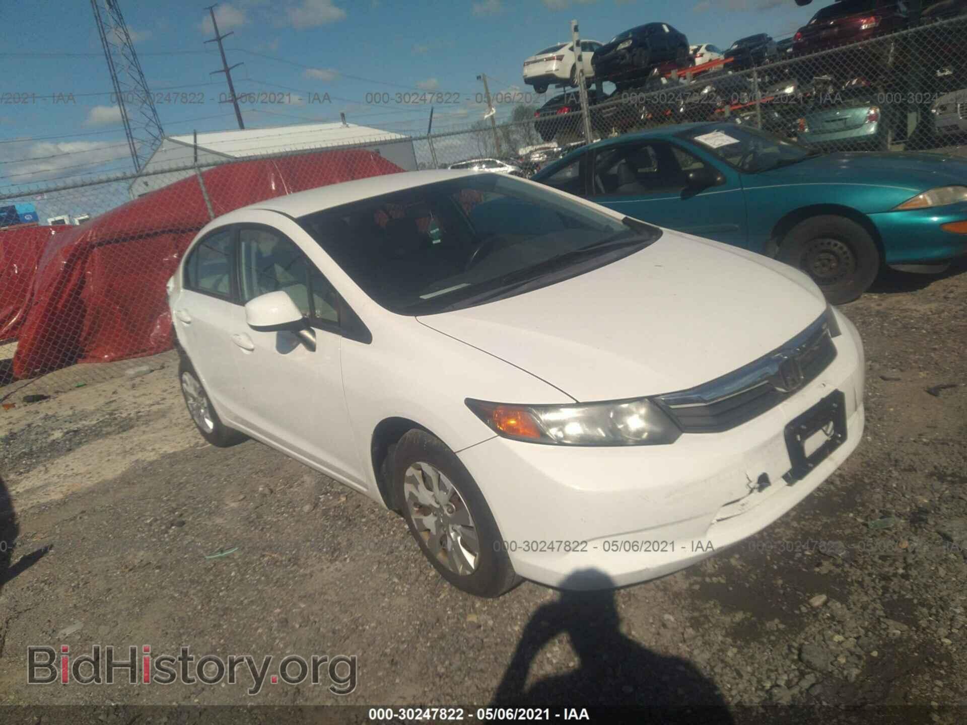 Photo 2HGFB2F50CH605219 - HONDA CIVIC SDN 2012