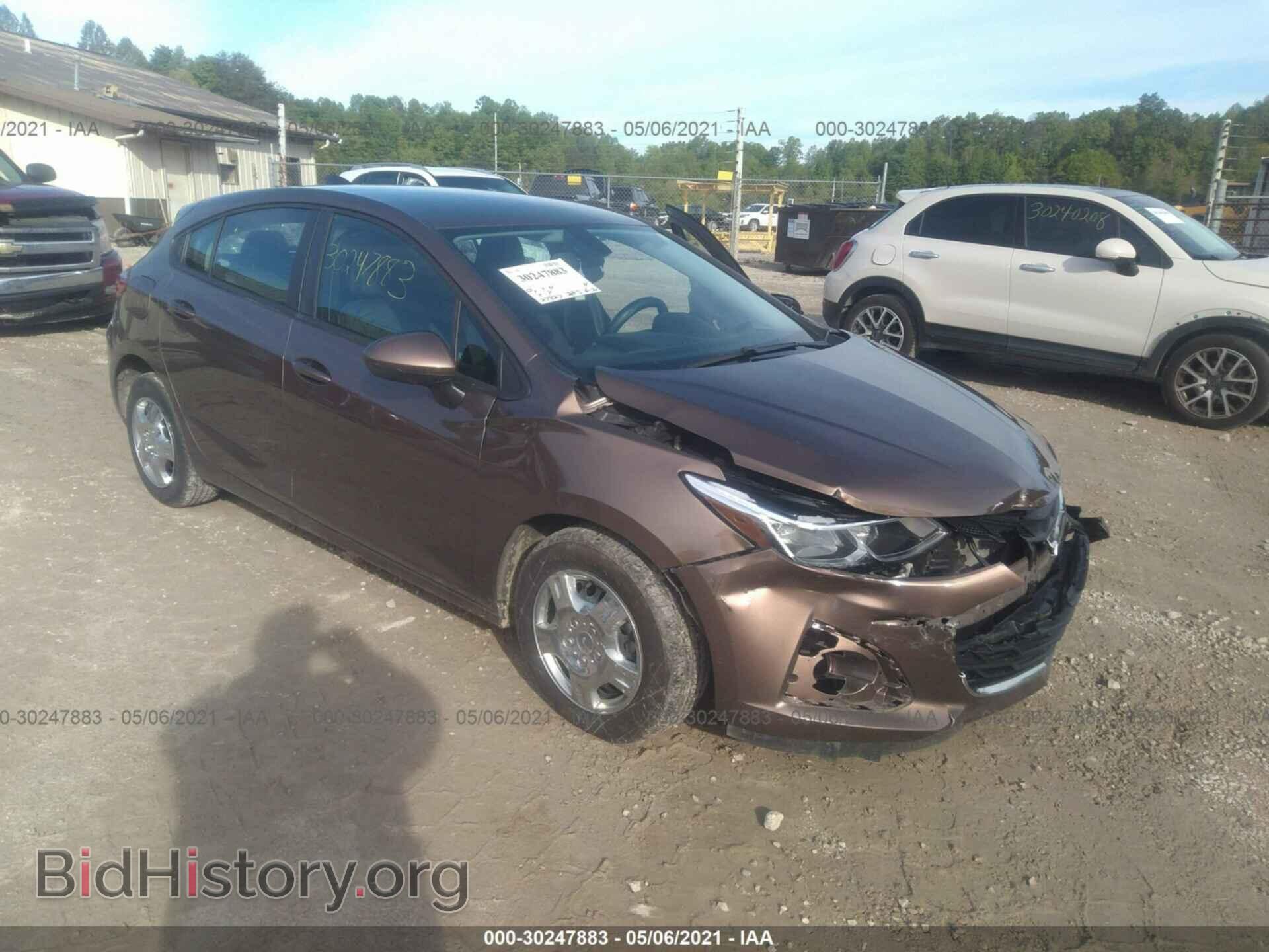 Photo 3G1BC6SM7KS524124 - CHEVROLET CRUZE 2019