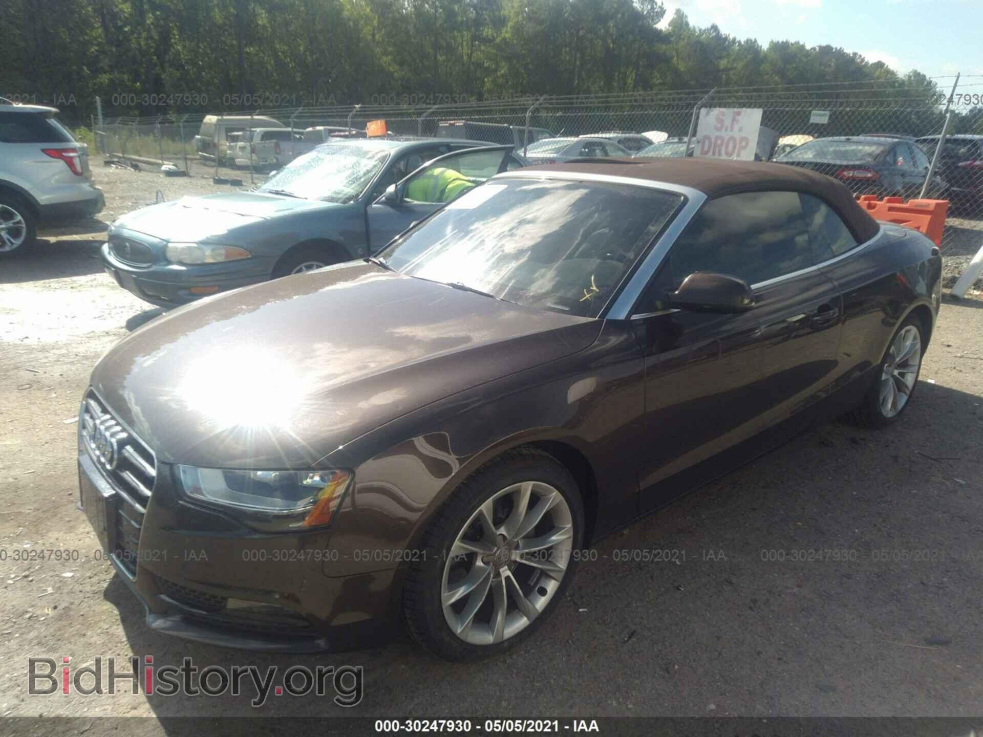 2014 AUDI A5 - VIN: WAUCFAFH3EN006610 - Фото 2