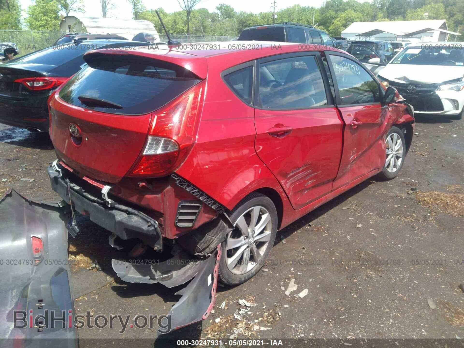 2013 HYUNDAI ACCENT - VIN: KMHCU5AE0DU109528 - Фото 6