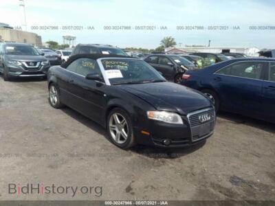 2007 Audi A4 2.0T, черный — VIN WAUAF48H07K029059, IAAI