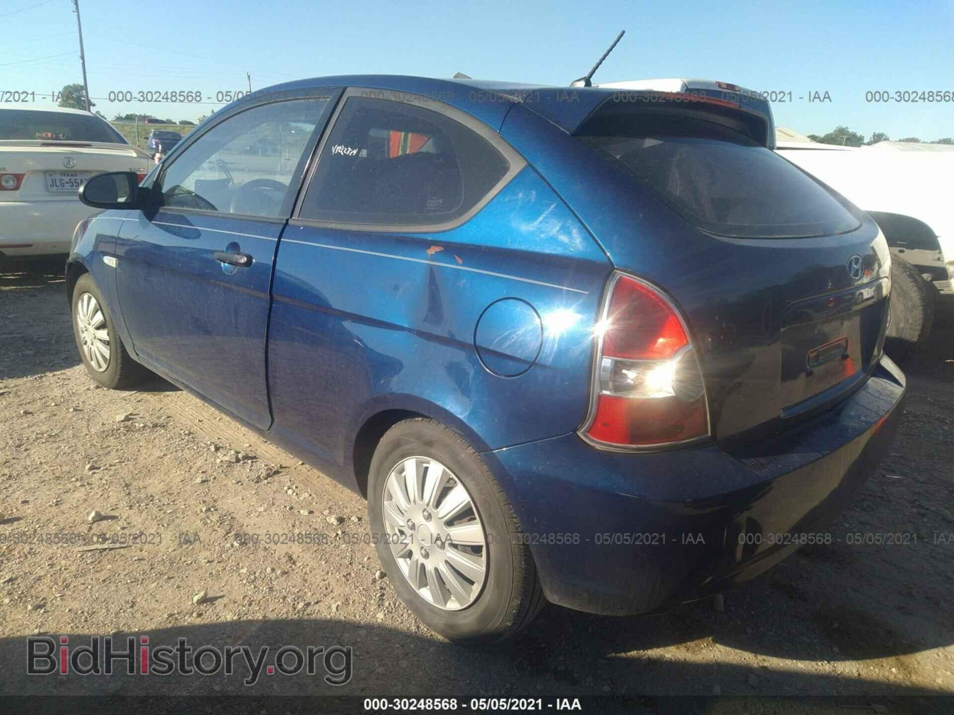 2007 HYUNDAI ACCENT - VIN: KMHCM36CX7U053940 - Фото 3