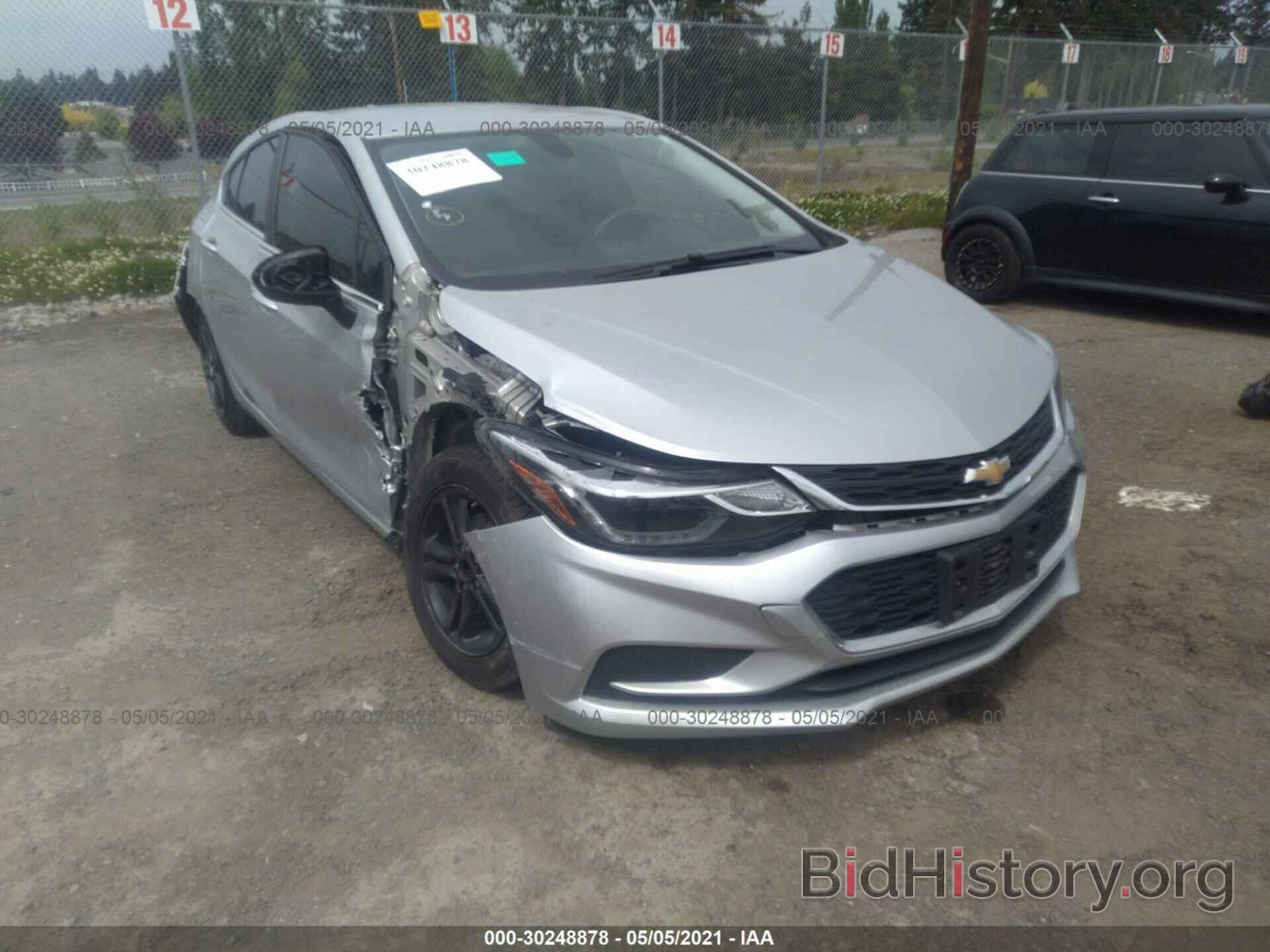 Фотография 3G1BE6SM0HS604500 - CHEVROLET CRUZE 2017