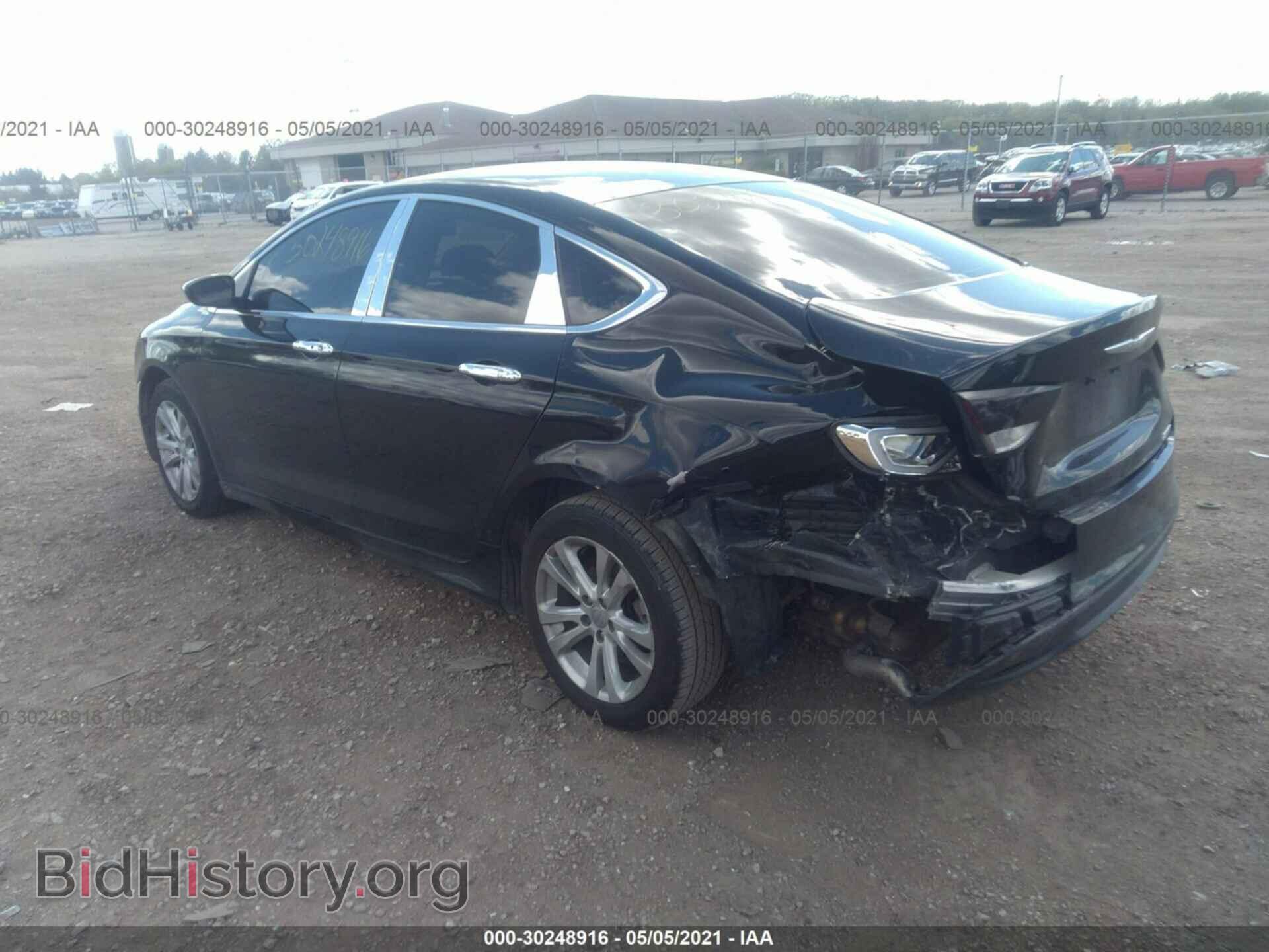 2016 CHRYSLER 200 - VIN: 1C3CCCFB5GN194122 - Фото 3