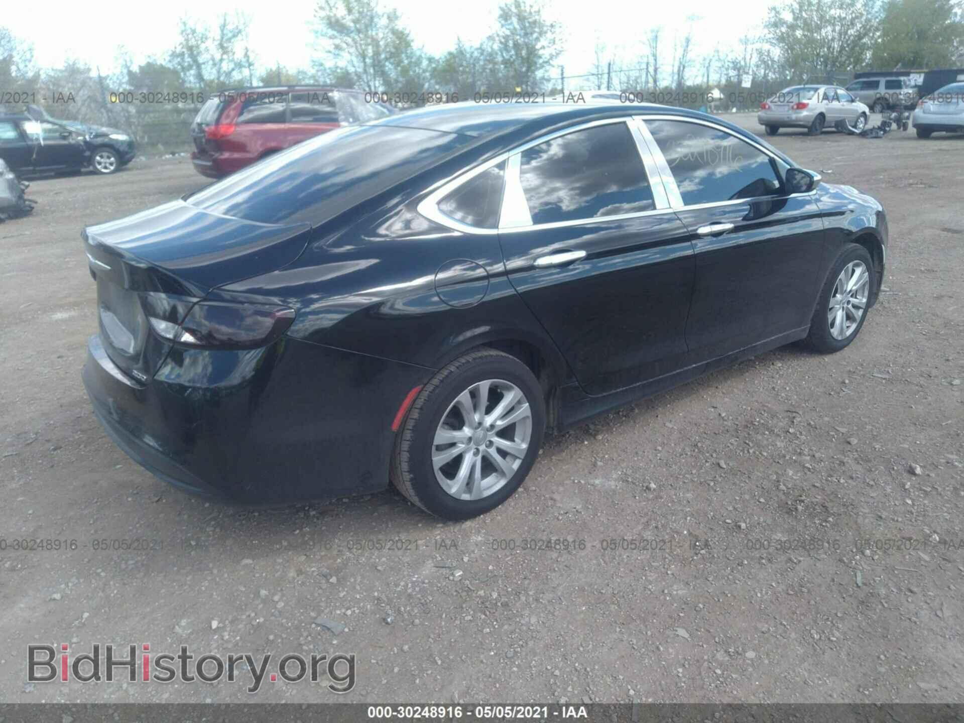 2016 CHRYSLER 200 - VIN: 1C3CCCFB5GN194122 - Фото 4
