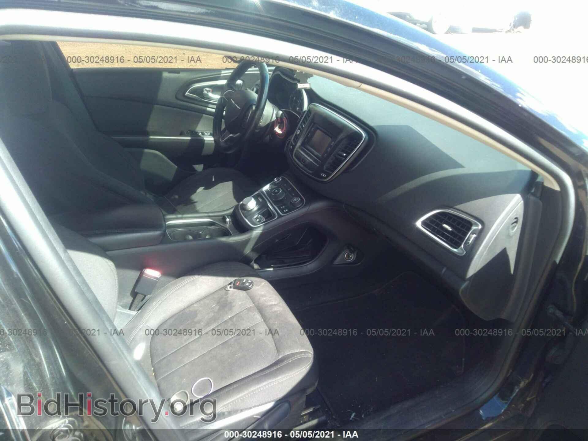 2016 CHRYSLER 200 - VIN: 1C3CCCFB5GN194122 - Фото 5