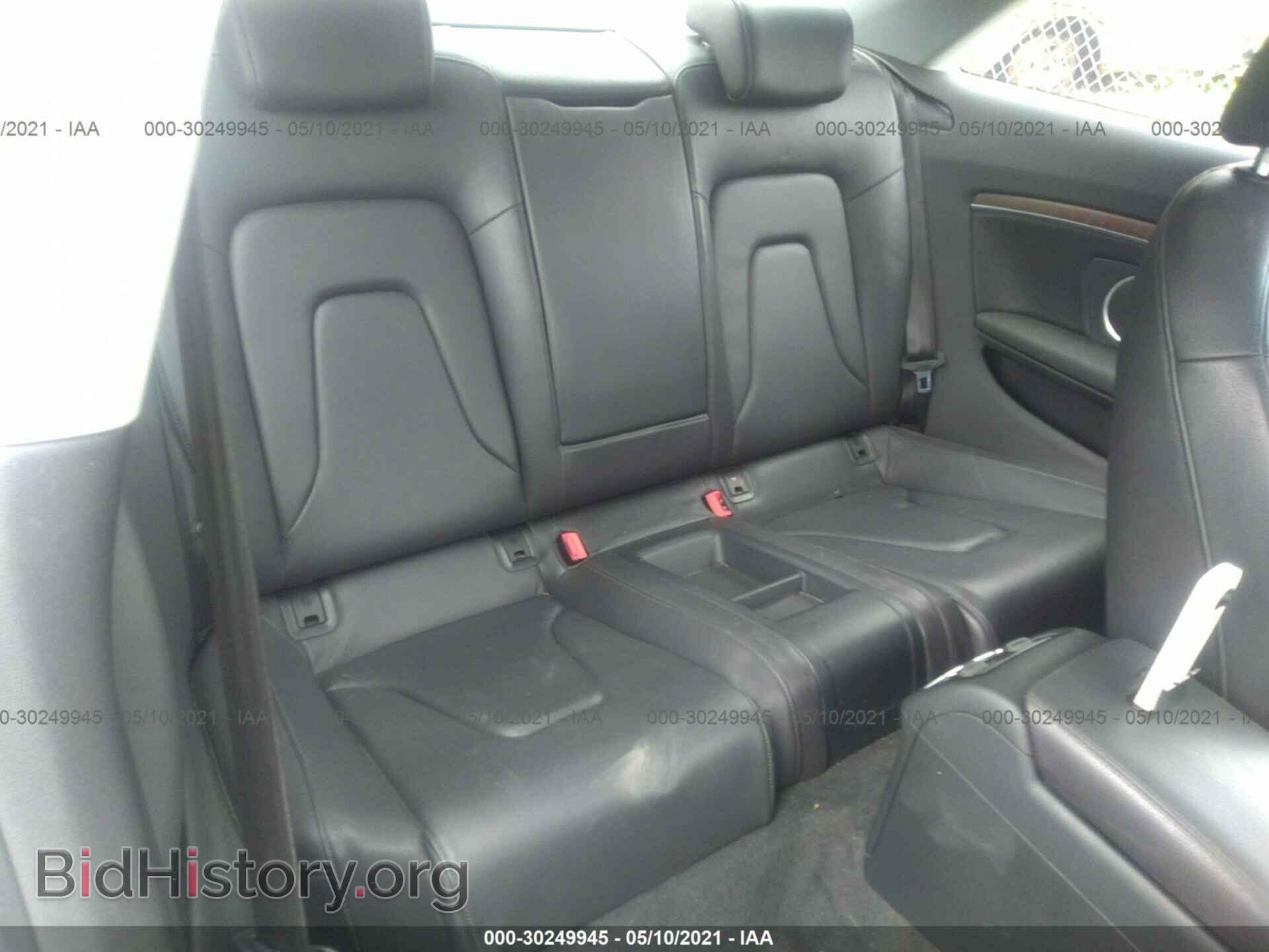 2013 AUDI A5 - VIN: WAULFAFR4DA054423 - Фото 8