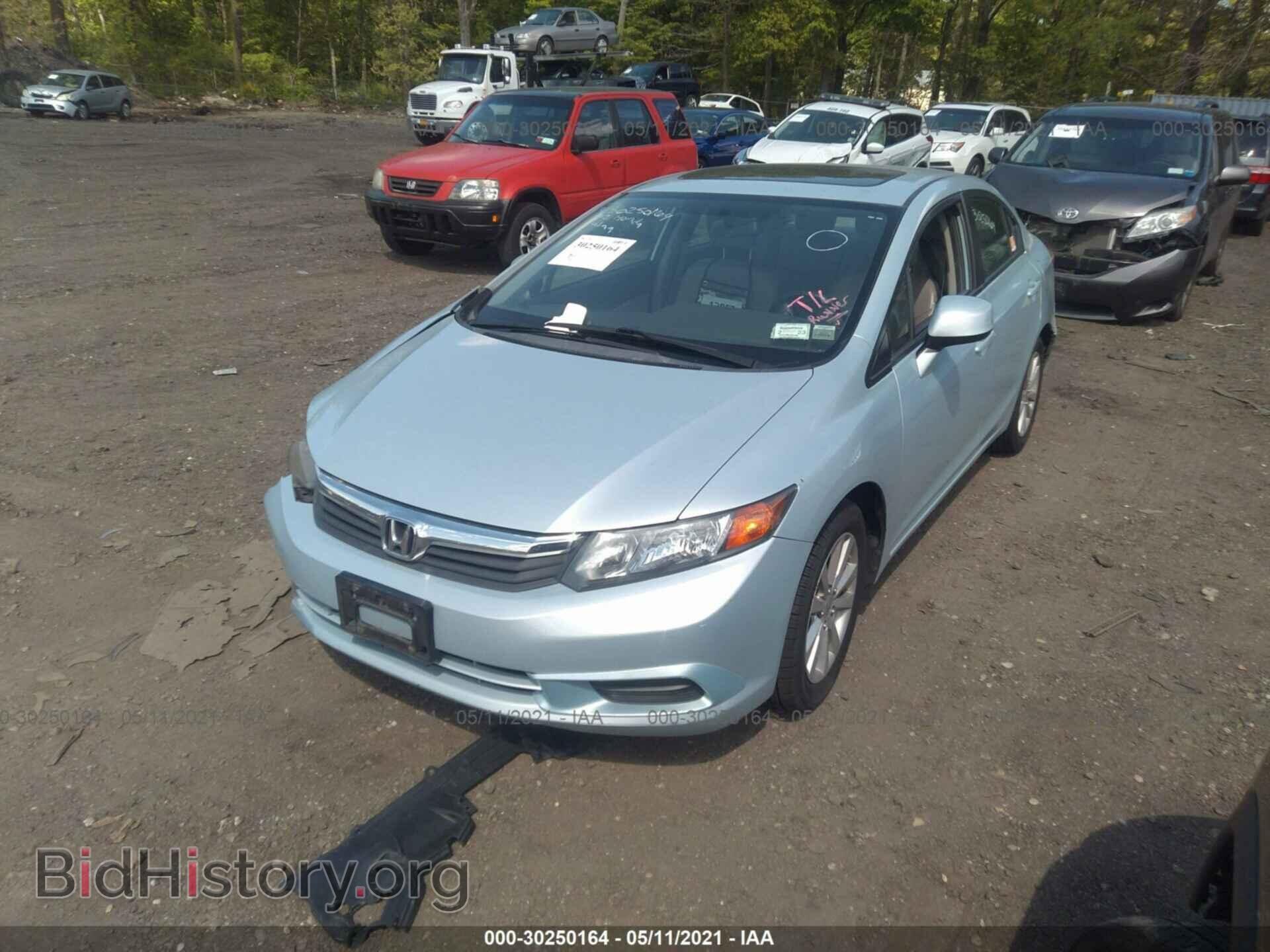 2012 HONDA CIVIC SDN - VIN: 2HGFB2F96CH529122 - Фото 2