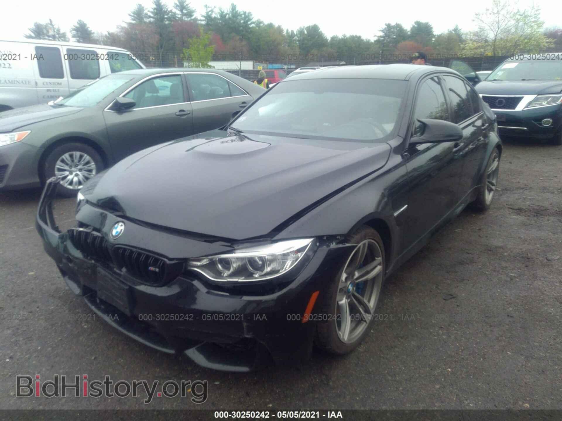 2015 BMW M3 - VIN: WBS3C9C54FP805699 - Фото 2