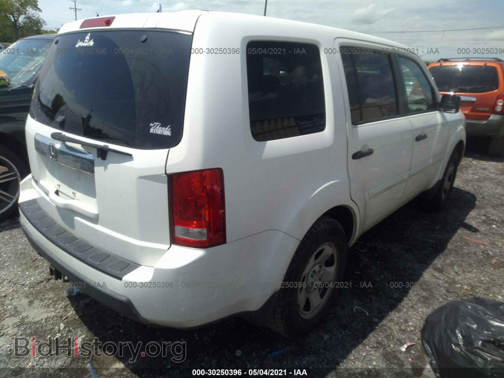 2011 HONDA PILOT - VIN: 5FNYF3H23BB007716 - Фото 4