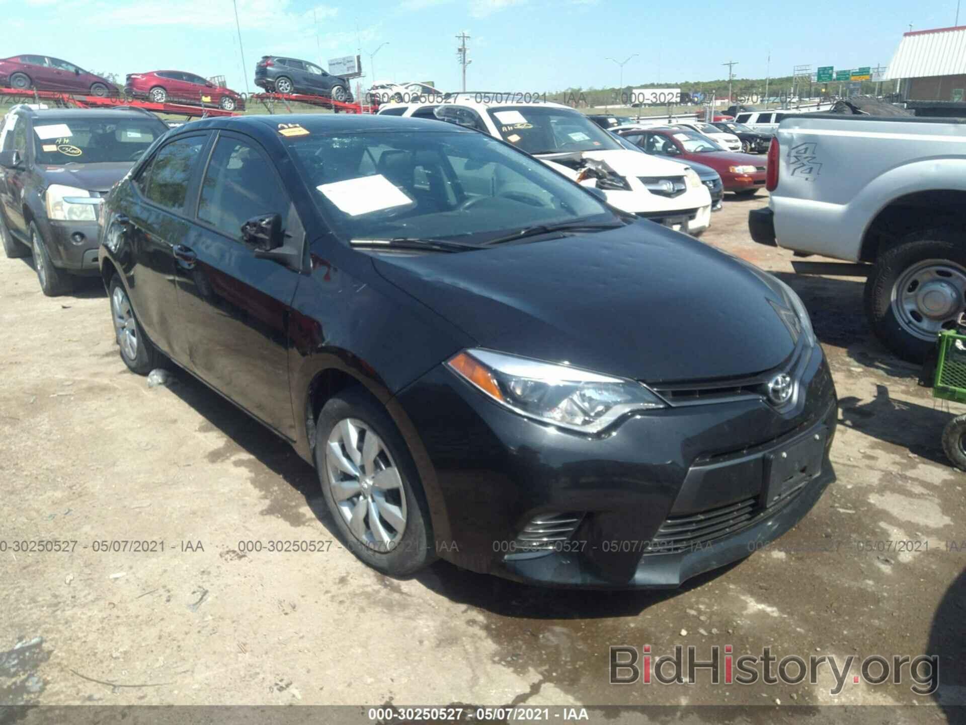 Photo 2T1BURHEXGC548606 - TOYOTA COROLLA 2016