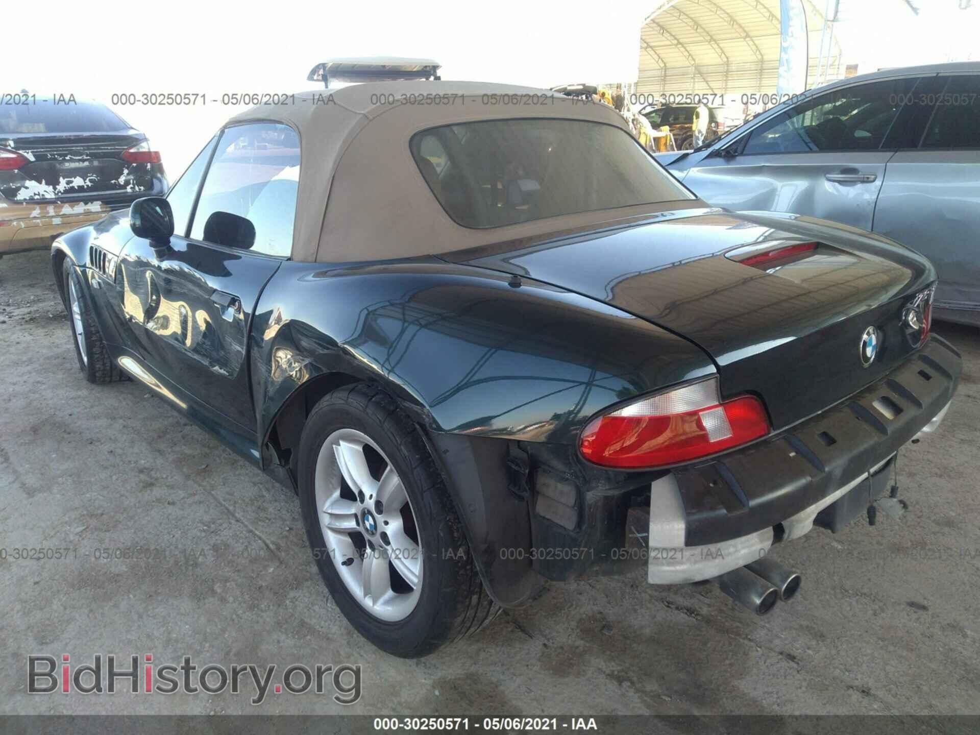 2000 BMW Z3 - VIN: 4USCH9340YLF86358 - Фото 3
