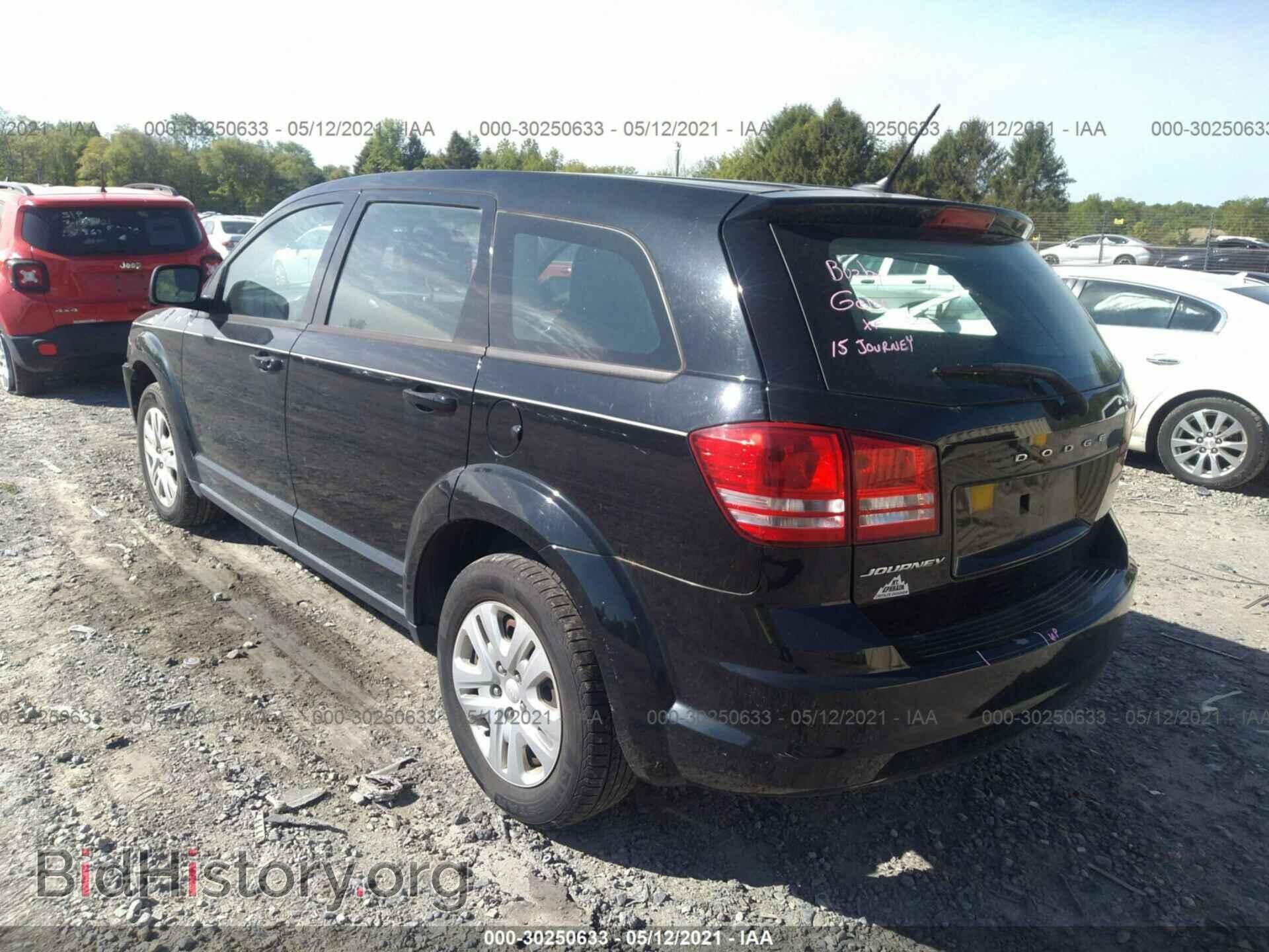 2015 DODGE JOURNEY - VIN: 3C4PDCAB0FT713030 - Фото 3
