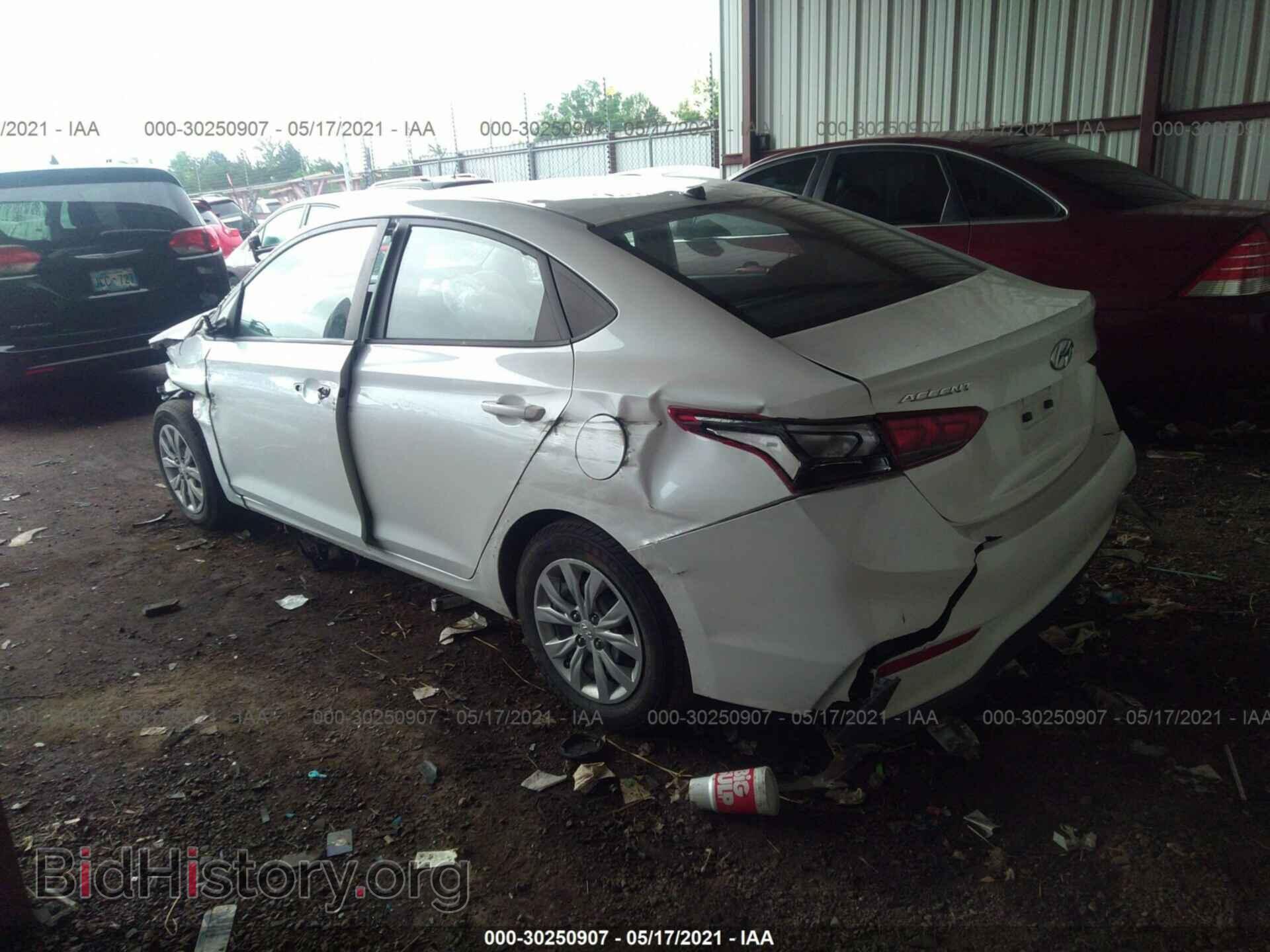 2020 HYUNDAI ACCENT - VIN: 3KPC24A64LE112457 - Фото 3