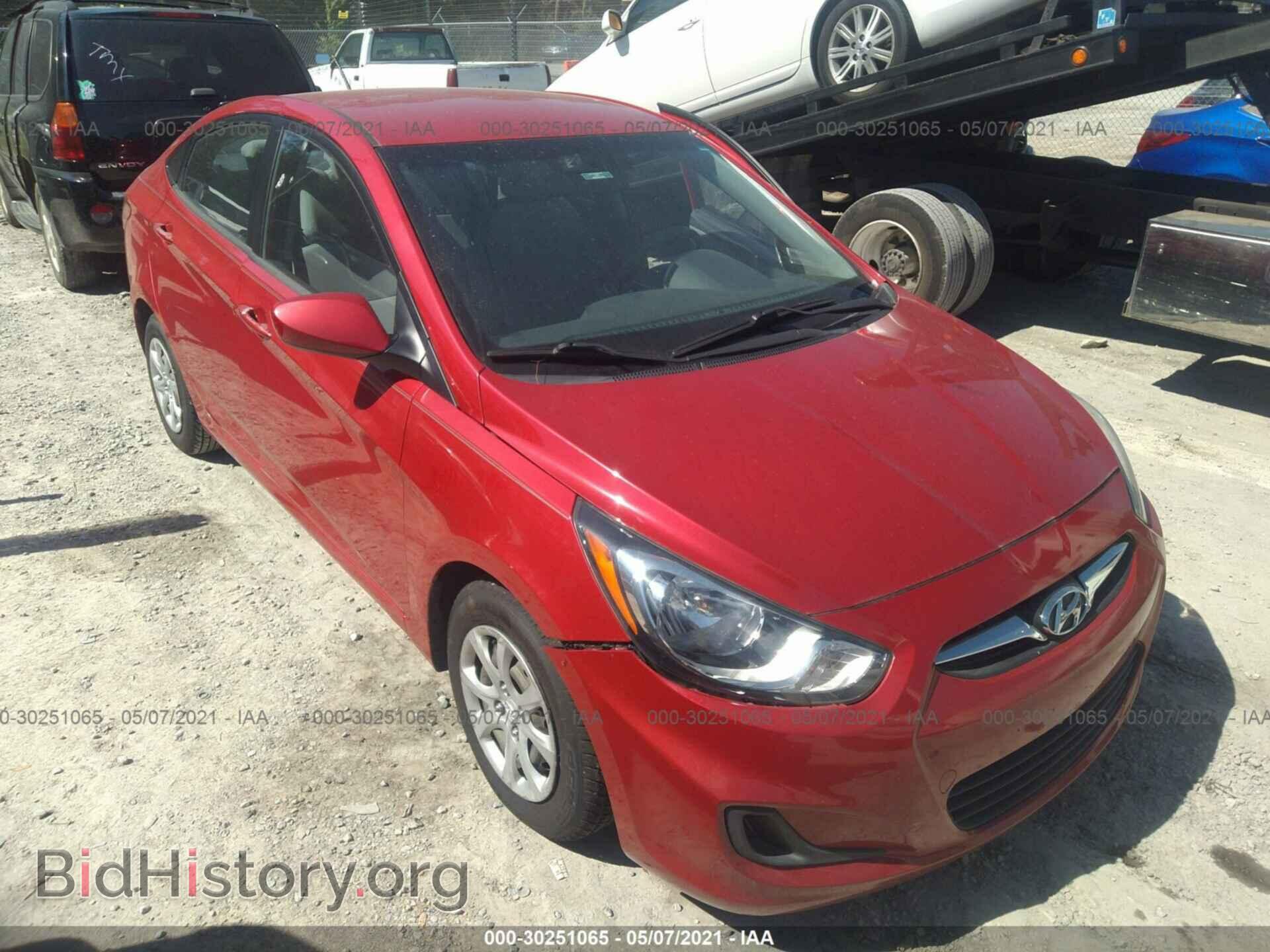 Photo KMHCT4AE9EU690011 - HYUNDAI ACCENT 2014