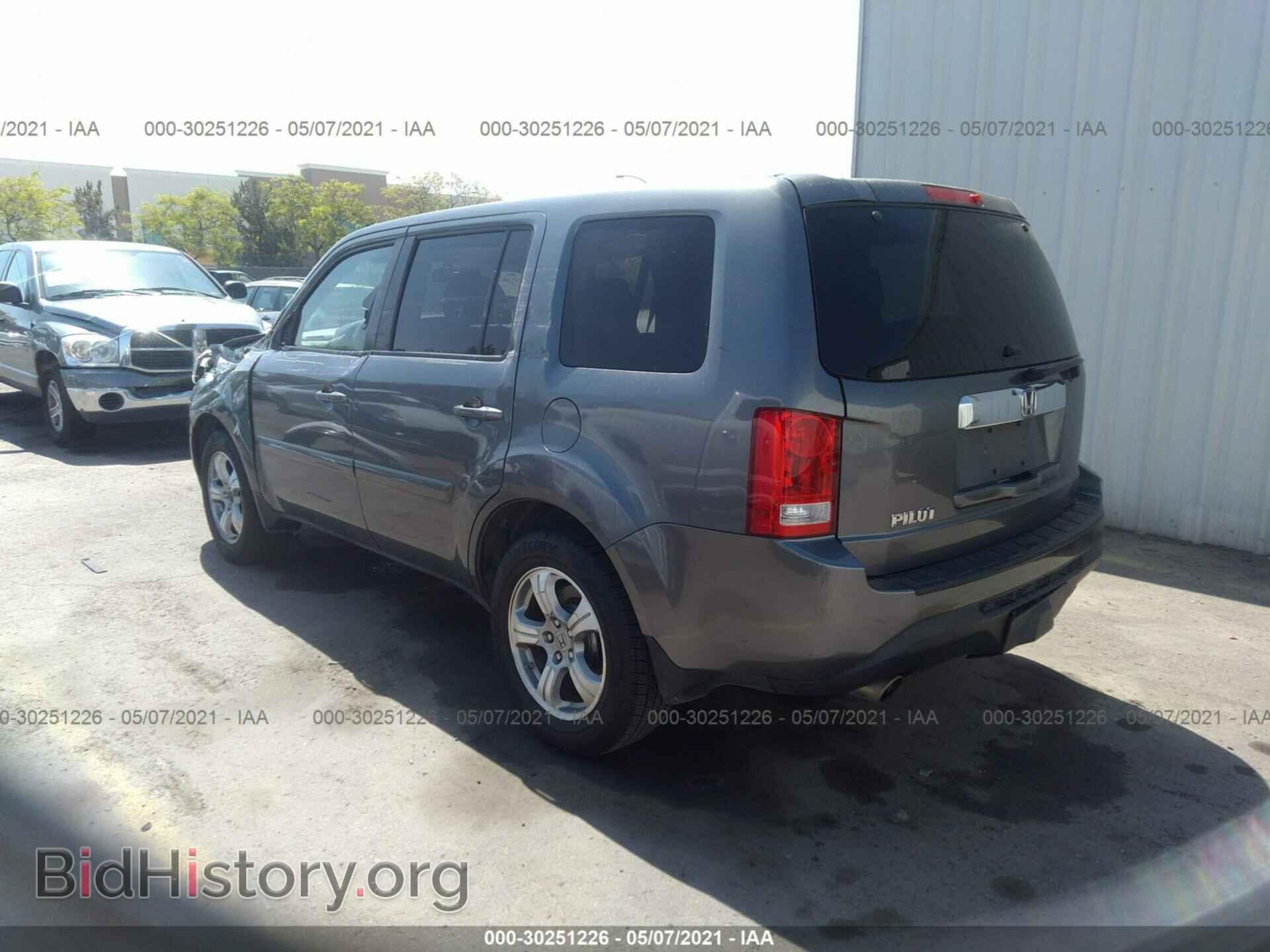 2013 HONDA PILOT - VIN: 5FNYF3H54DB010847 - Фото 3