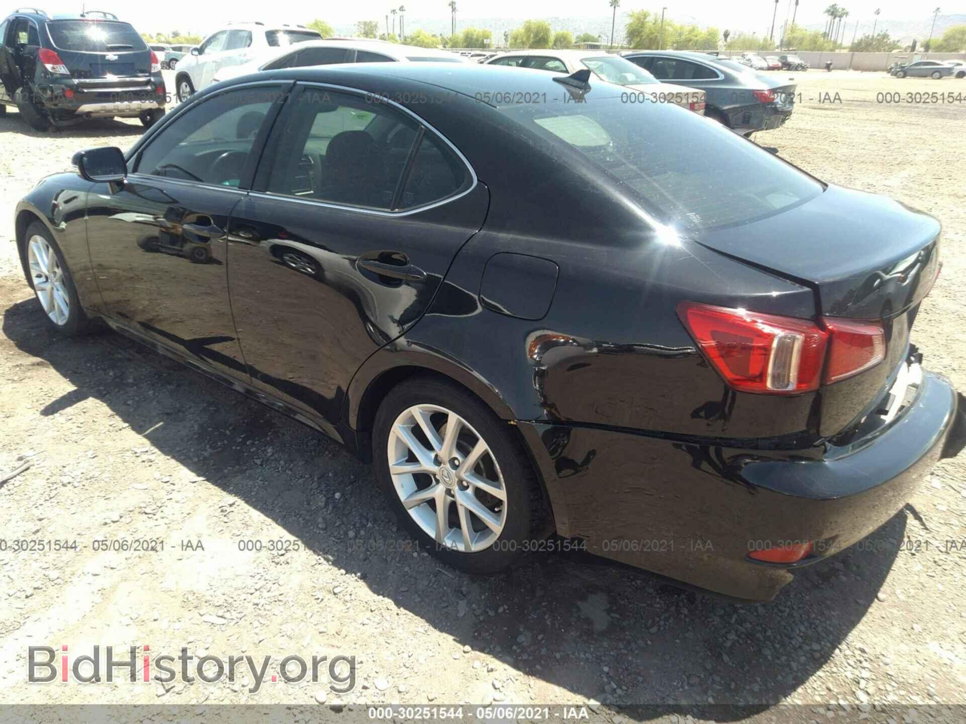 2011 LEXUS IS 250 - VIN: JTHBF5C20B5139650 - Фото 3