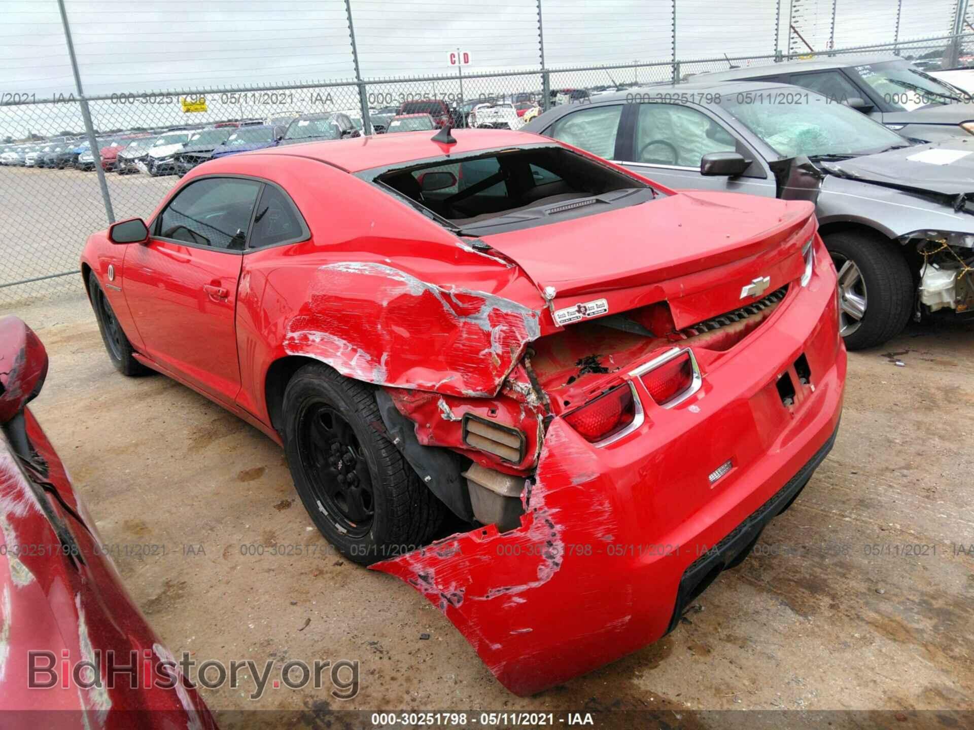 2012 CHEVROLET CAMARO - VIN: 2G1FA1E3XC9197228 - Фото 3