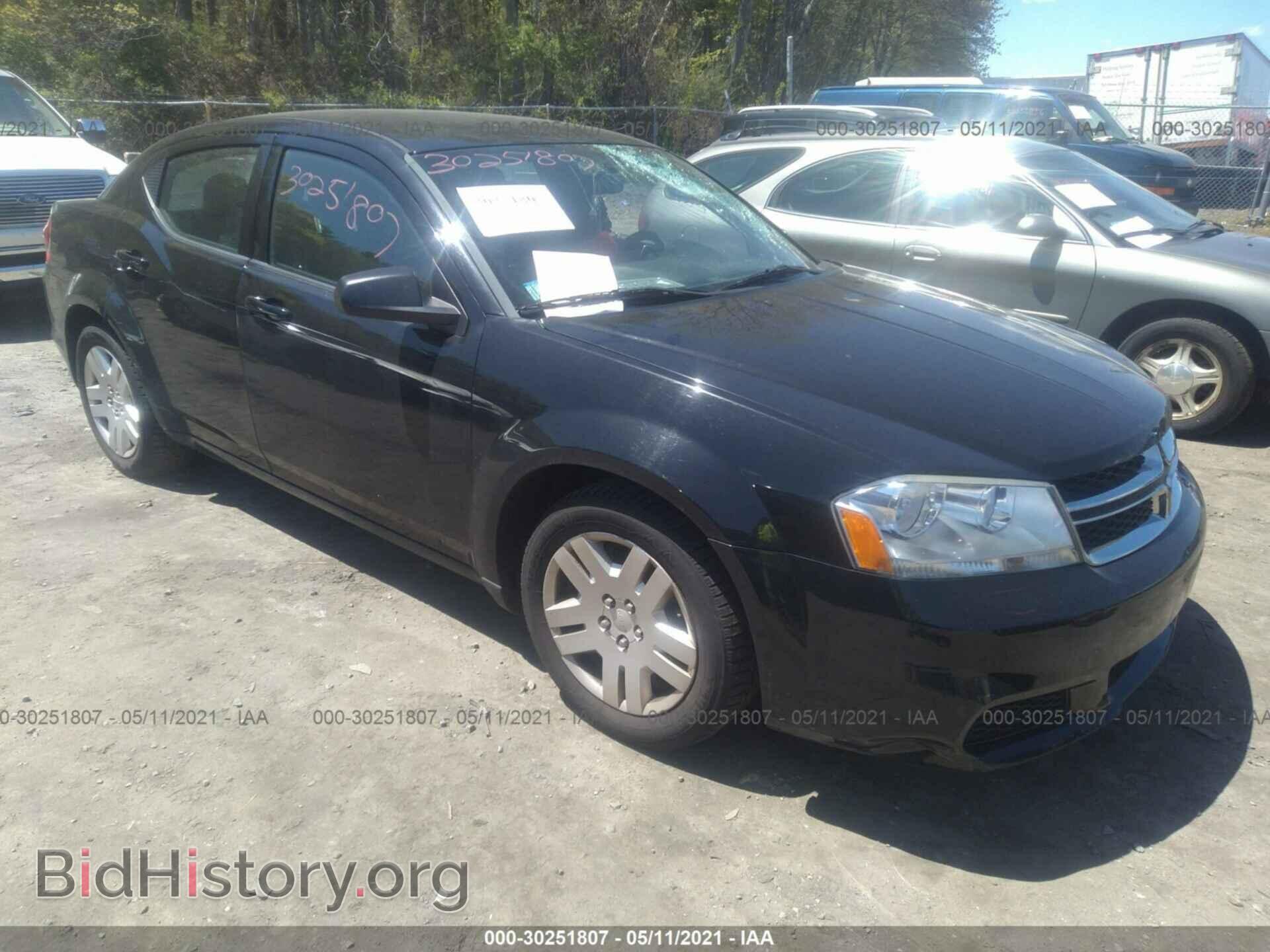 Photo 1C3CDZAB6EN104657 - DODGE AVENGER 2014