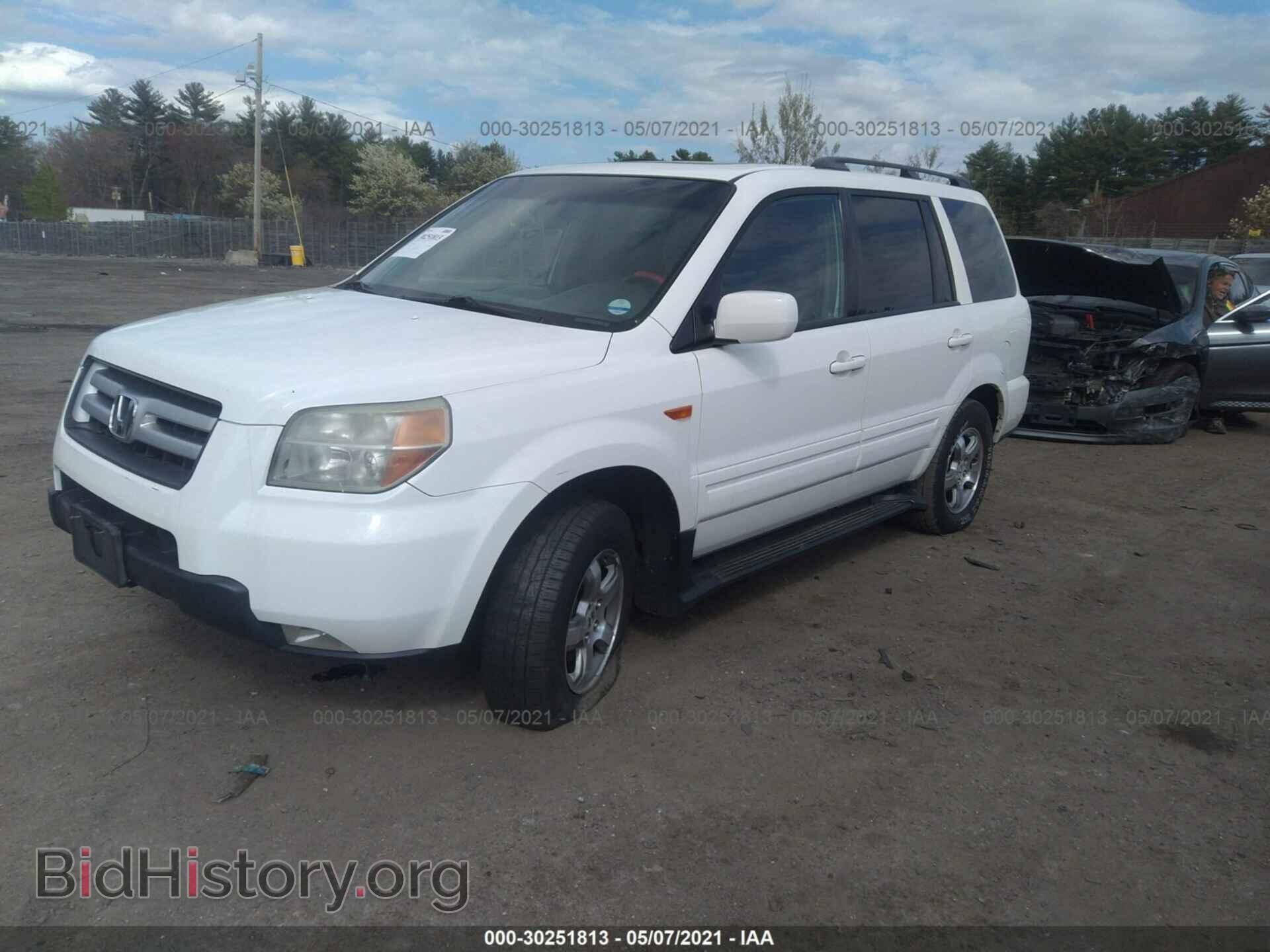 2006 HONDA PILOT - VIN: 2HKYF18616H512832 - Фото 2