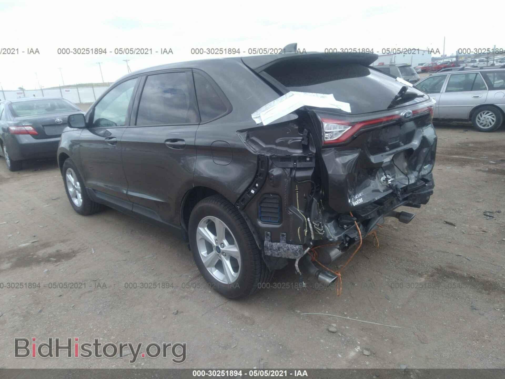 2017 FORD EDGE - VIN: 2FMPK4G9XHBC26444 - Фото 3