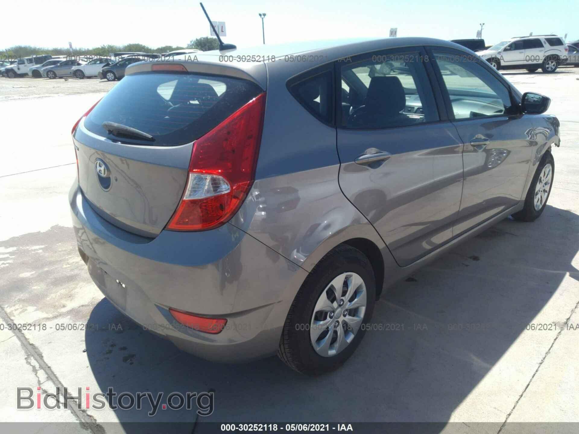 2017 HYUNDAI ACCENT - VIN: KMHCT5AE3HU363582 - Фото 4