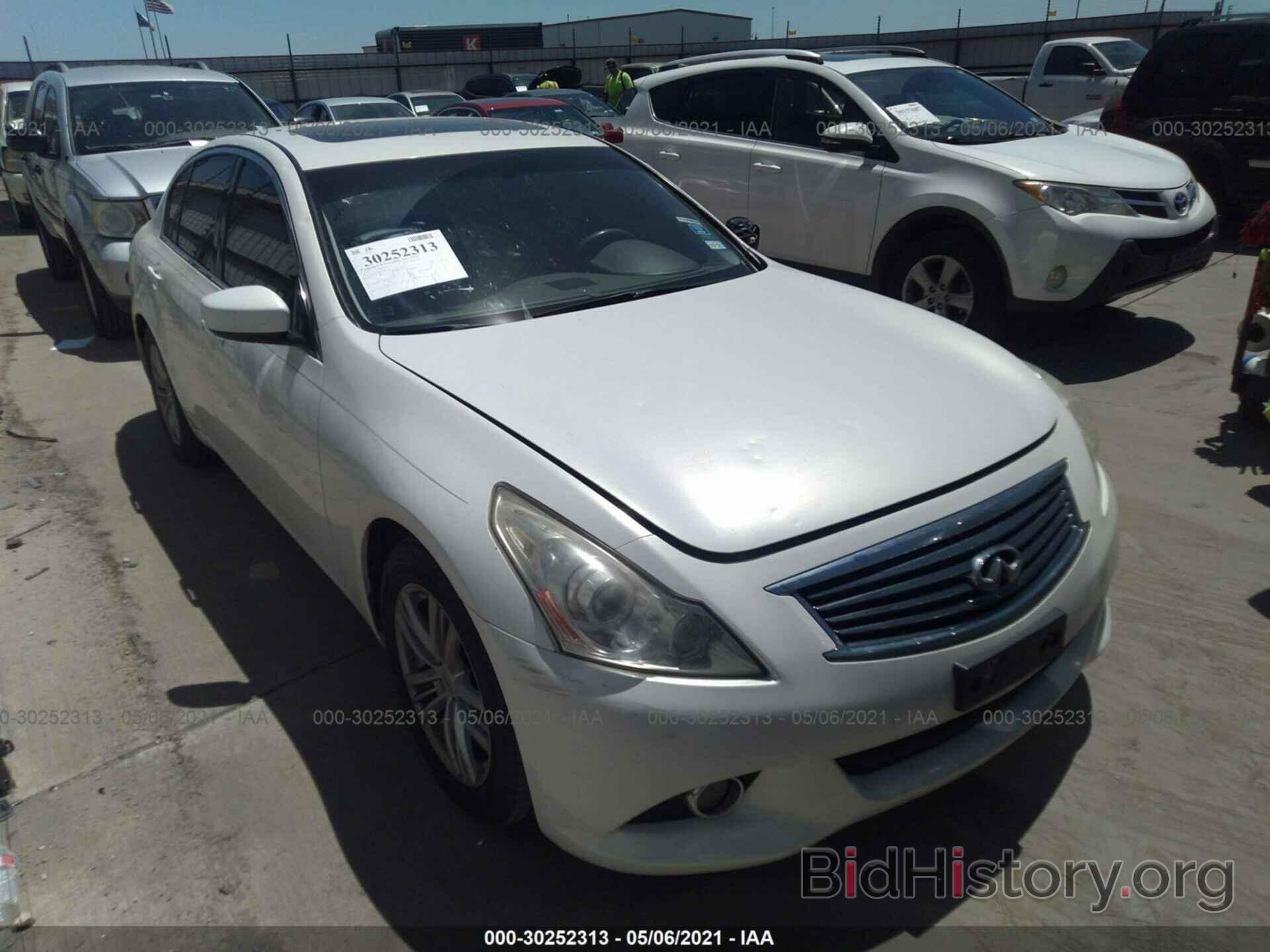 Photo JN1CV6AP8CM620124 - INFINITI G37 SEDAN 2012