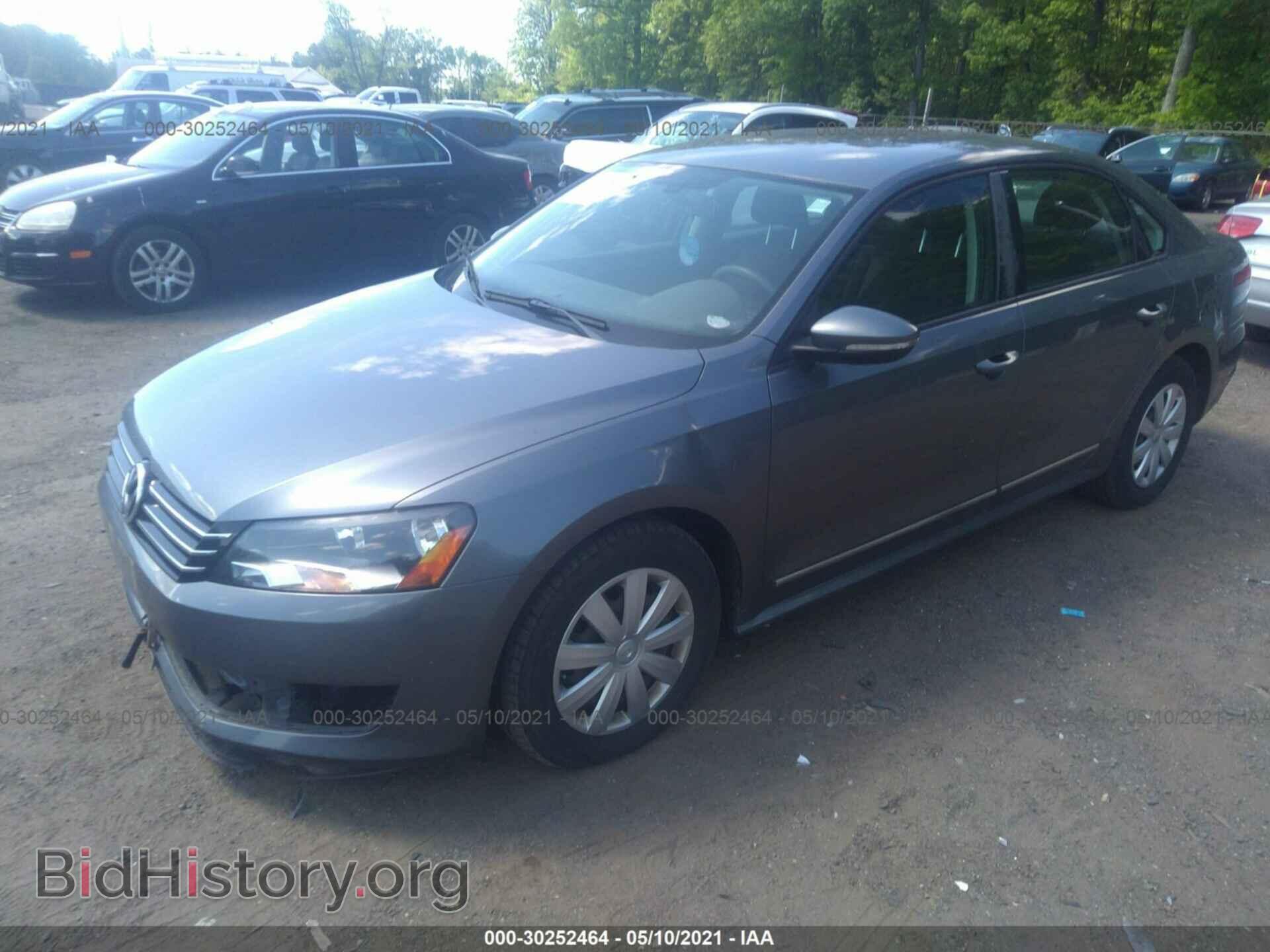 2012 VOLKSWAGEN PASSAT - VIN: 1VWAH7A32CC022354 - Фото 2