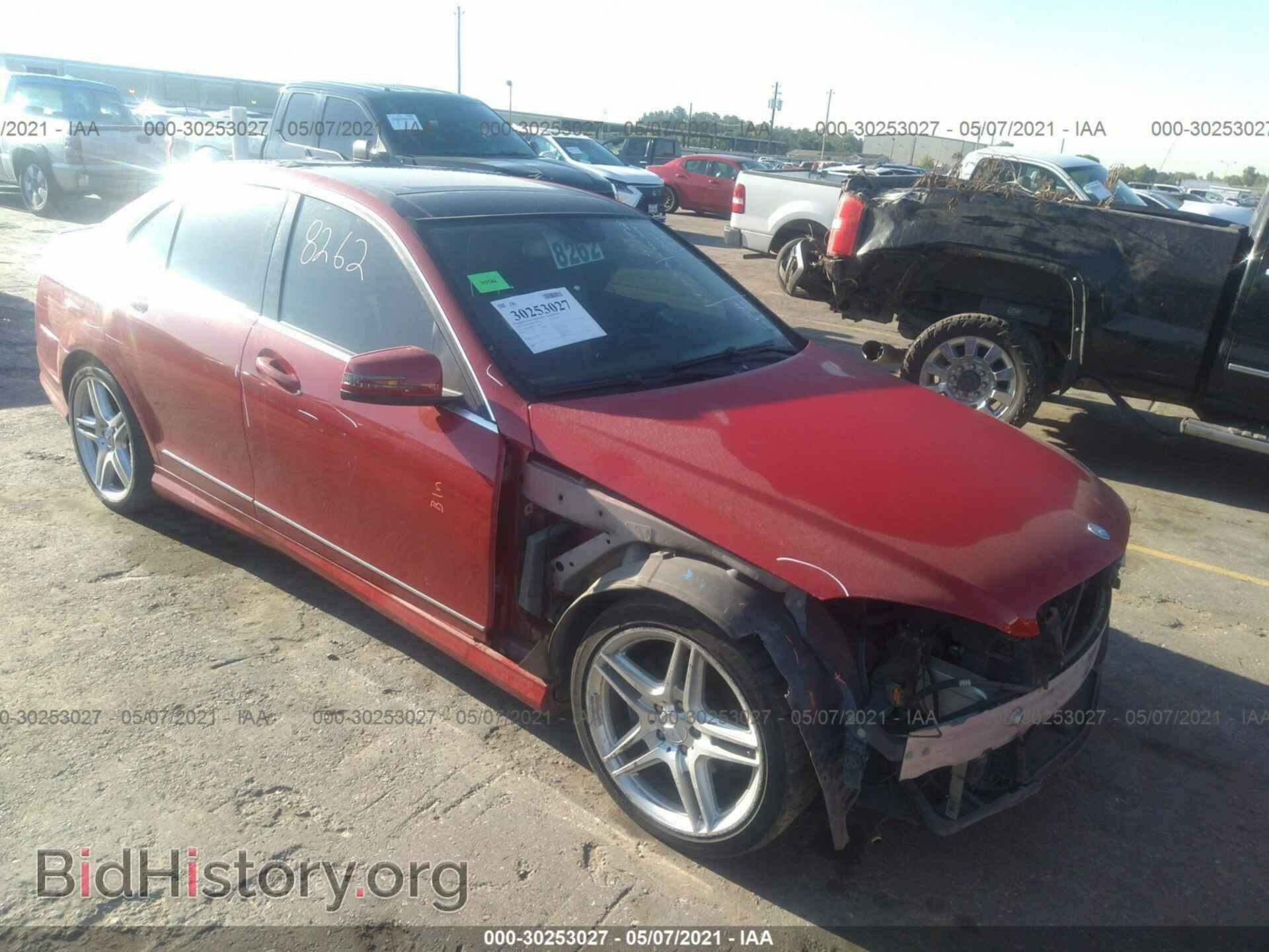 Photo WDDGF8BB1AR103795 - MERCEDES-BENZ C-CLASS 2010