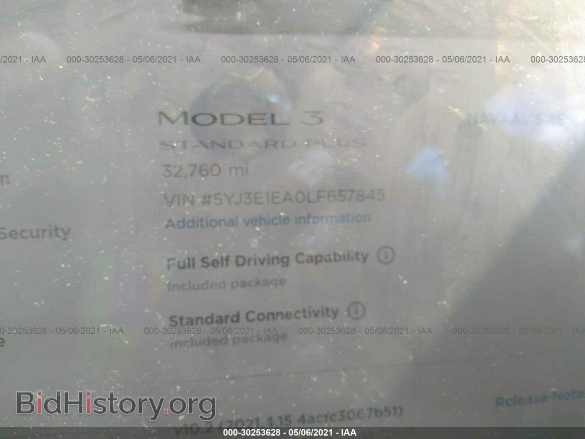 2020 TESLA MODEL 3 - VIN: 5YJ3E1EA0LF657845 - Photo 7
