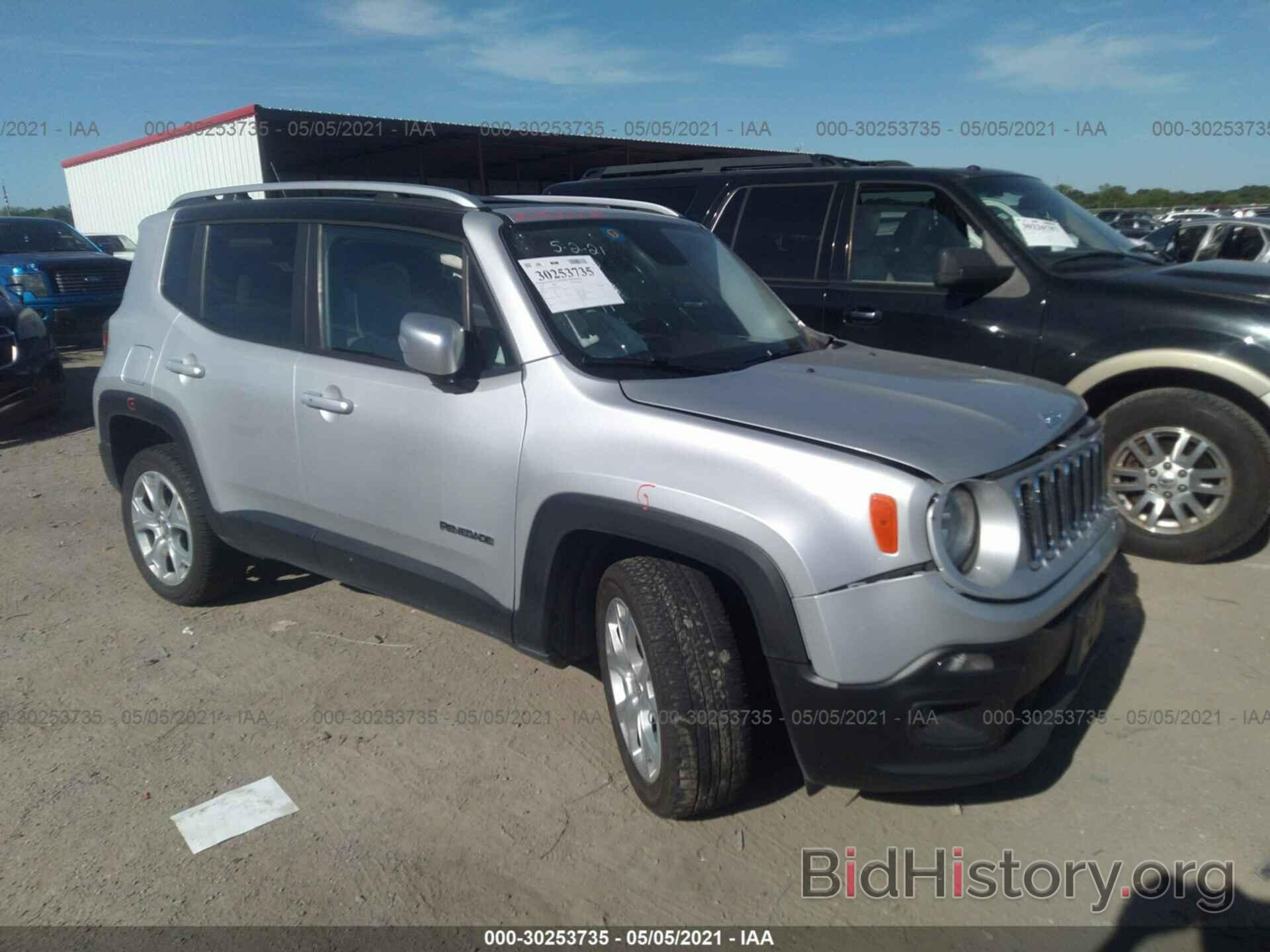 Фотография ZACCJBDT7GPC50415 - JEEP RENEGADE 2016