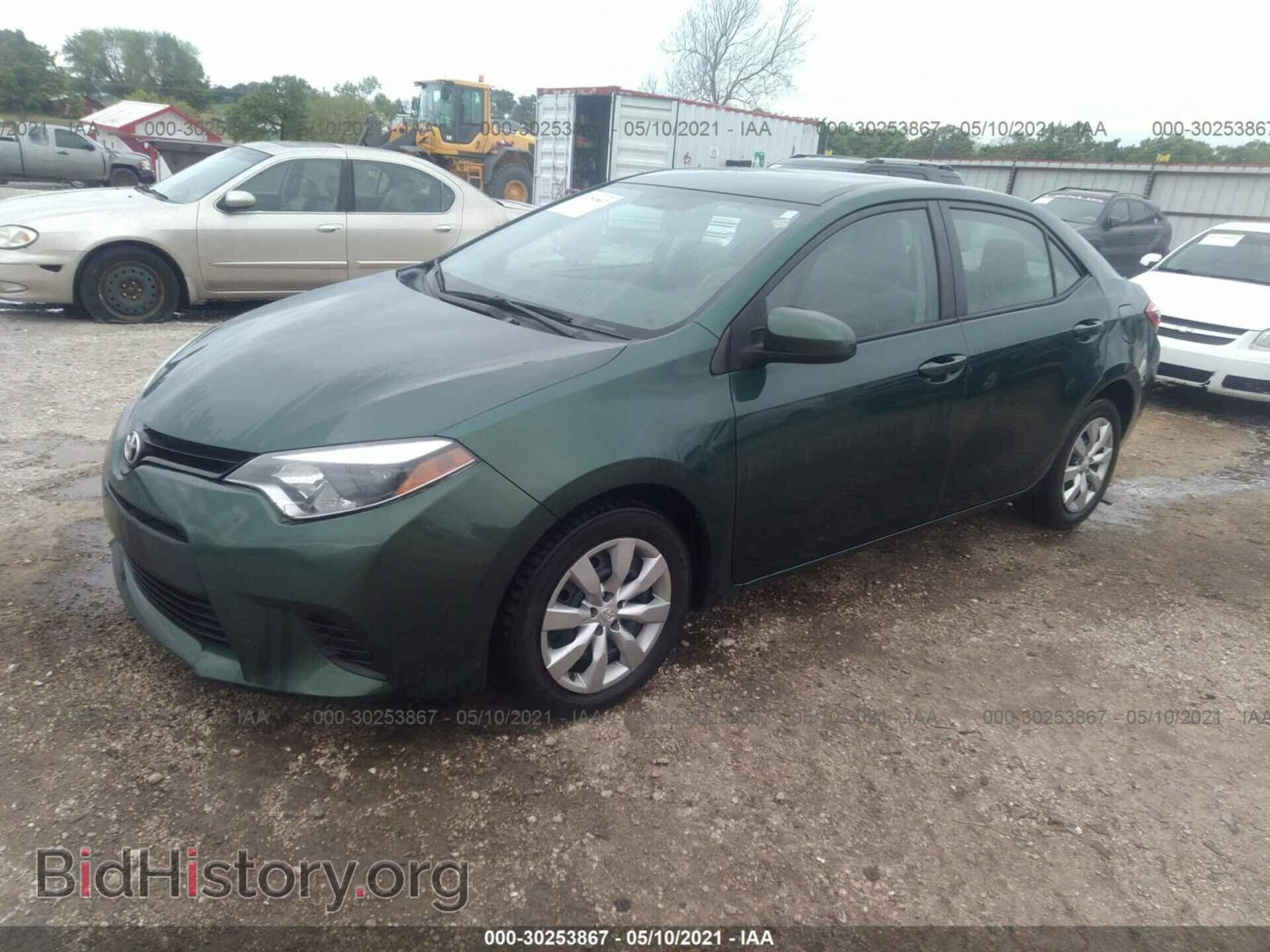 2014 TOYOTA COROLLA - VIN: 2T1BURHE5EC146375 - Фото 2