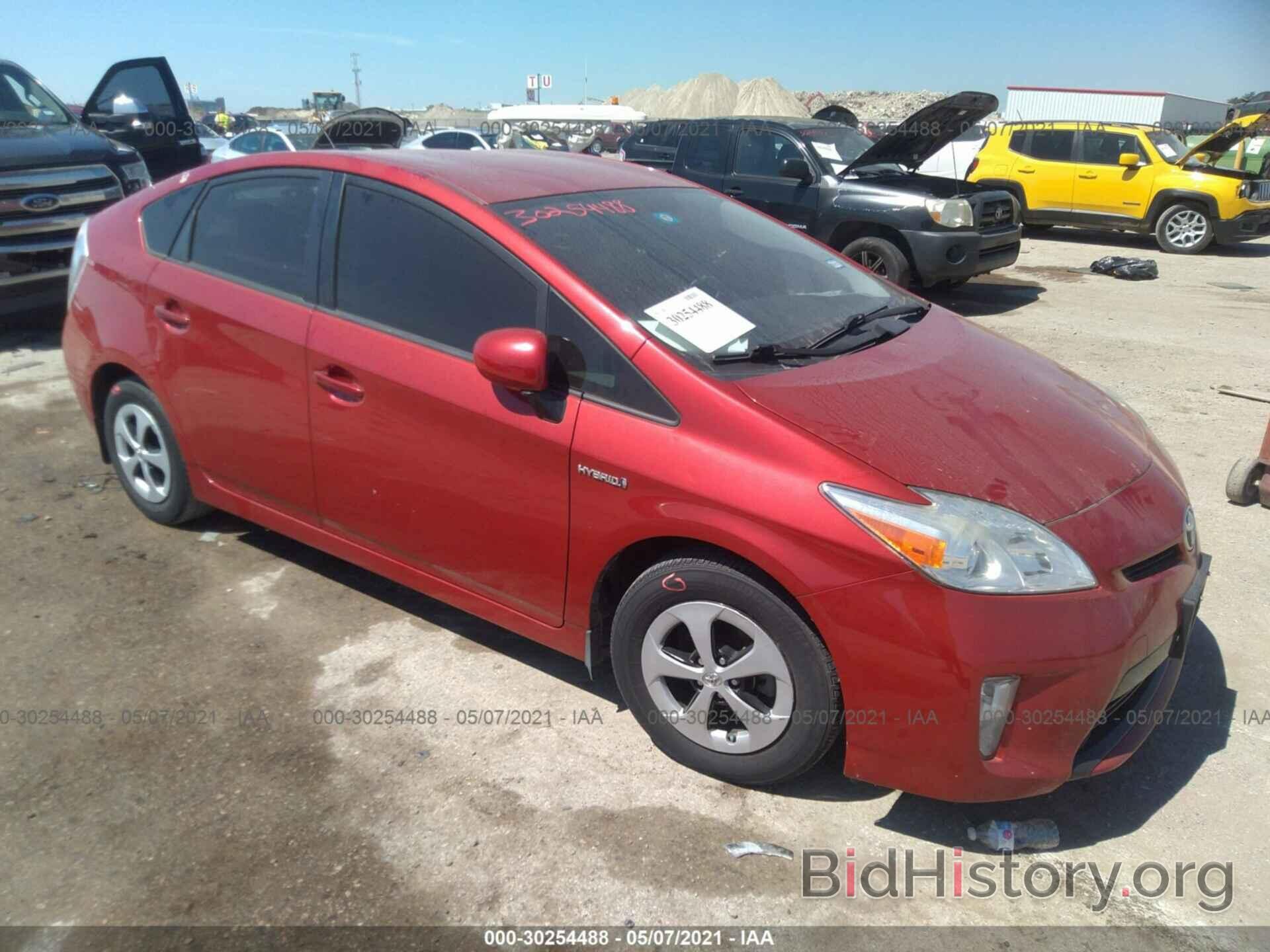 Photo JTDKN3DU7E1755026 - TOYOTA PRIUS 2014