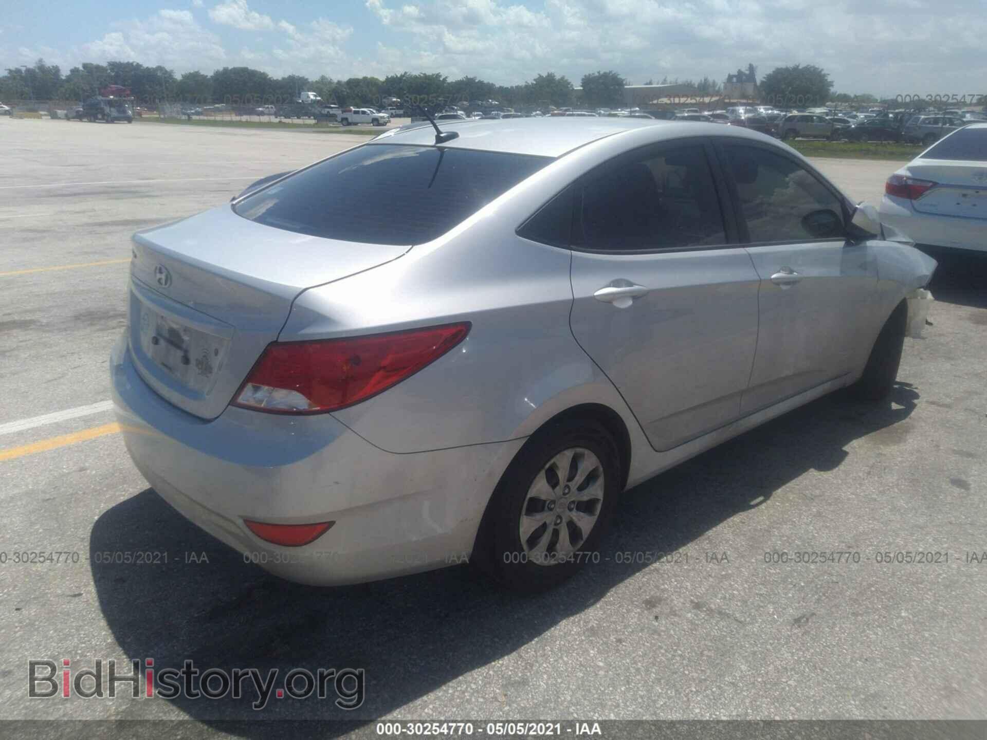 2017 HYUNDAI ACCENT - VIN: KMHCT4AE4HU193498 - Фото 4