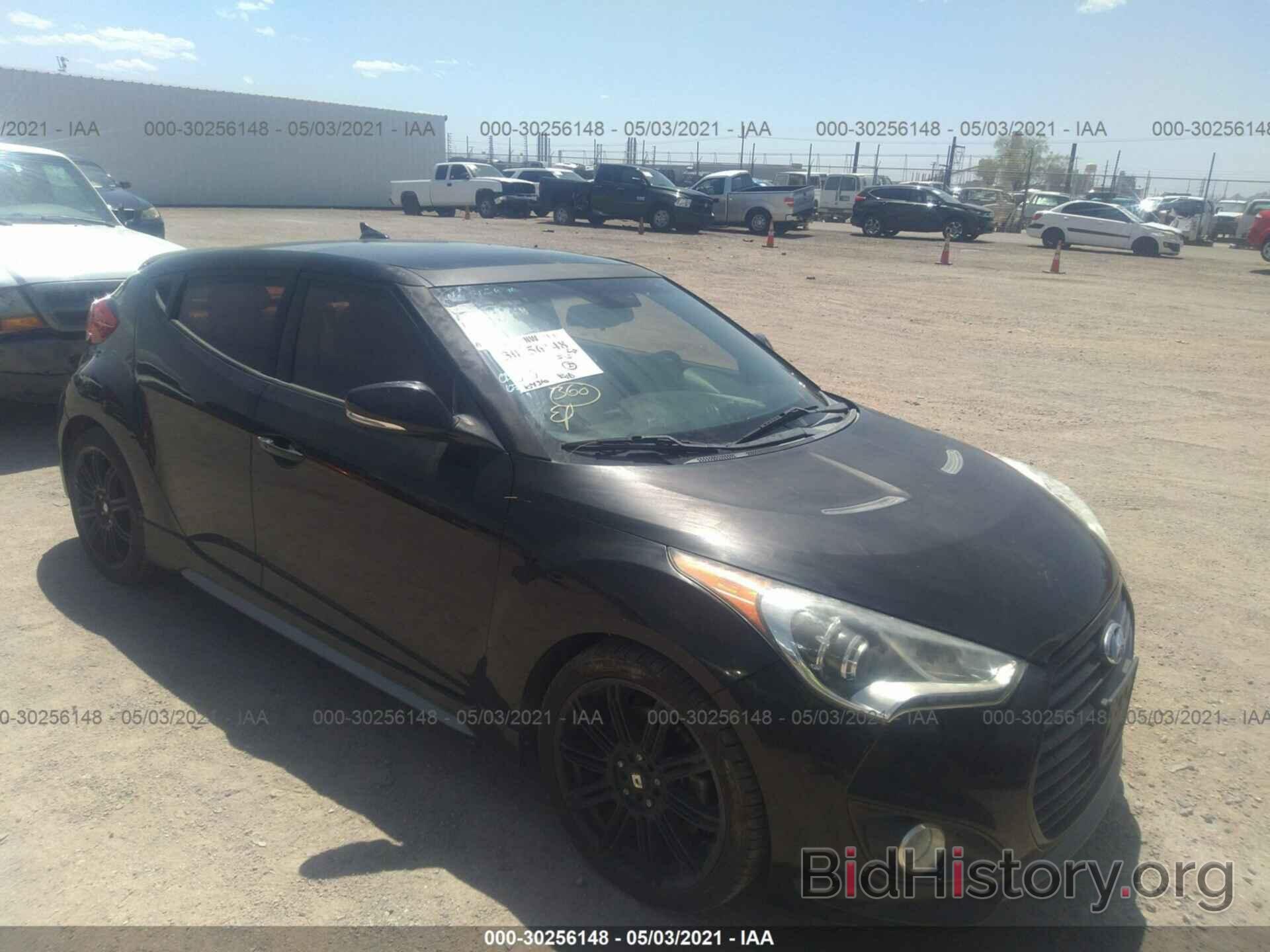 Photo KMHTC6AEXDU107505 - HYUNDAI VELOSTER 2013