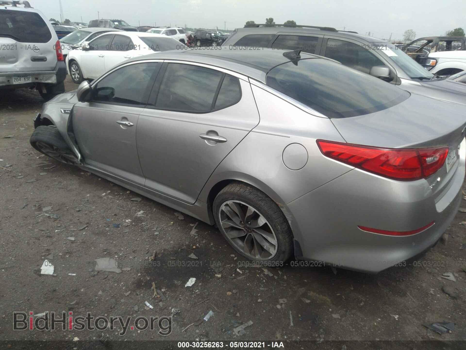 2015 KIA OPTIMA - VIN: 5XXGR4A64FG371913 - Фото 3
